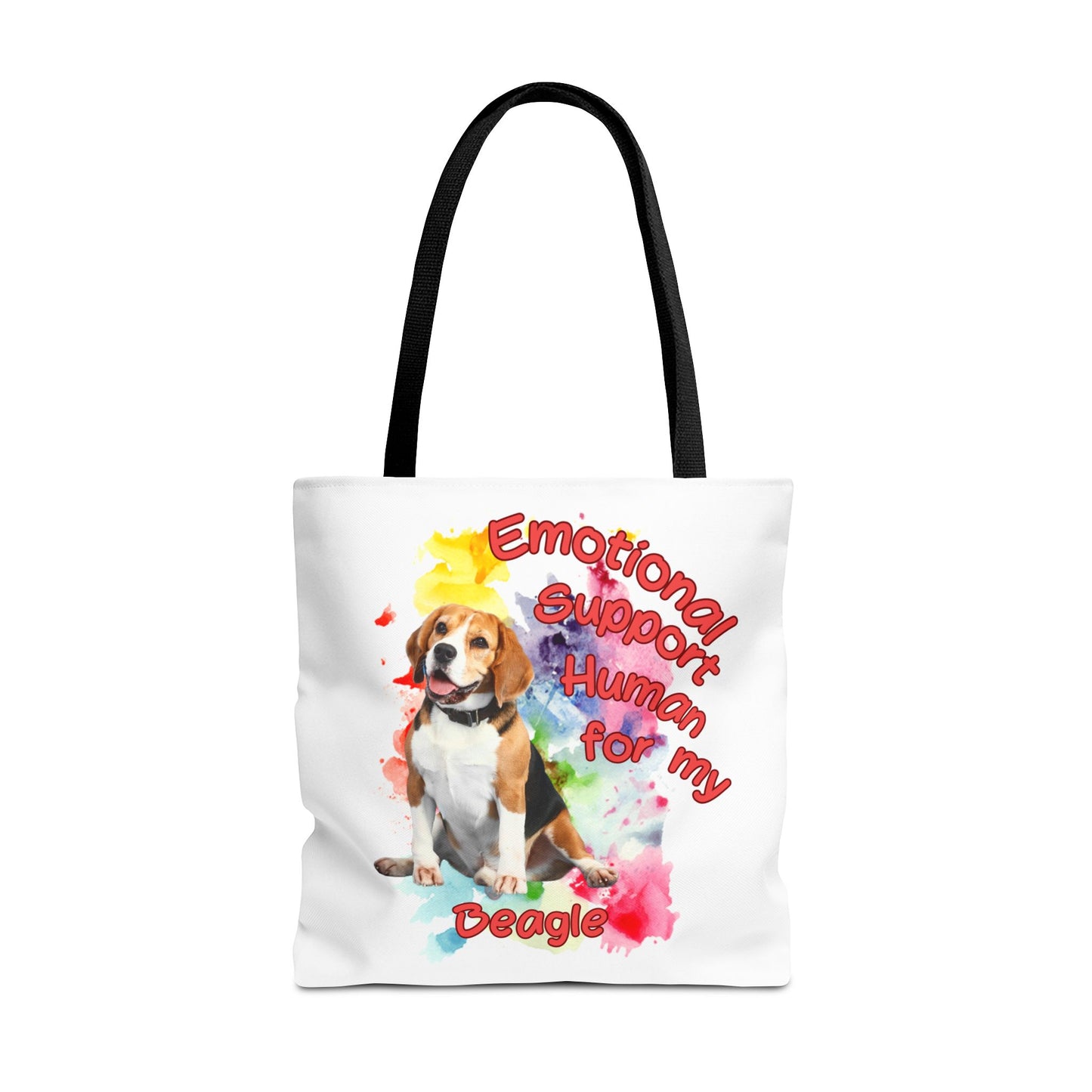 Emotional Support Human for my Beagle Tote Bag