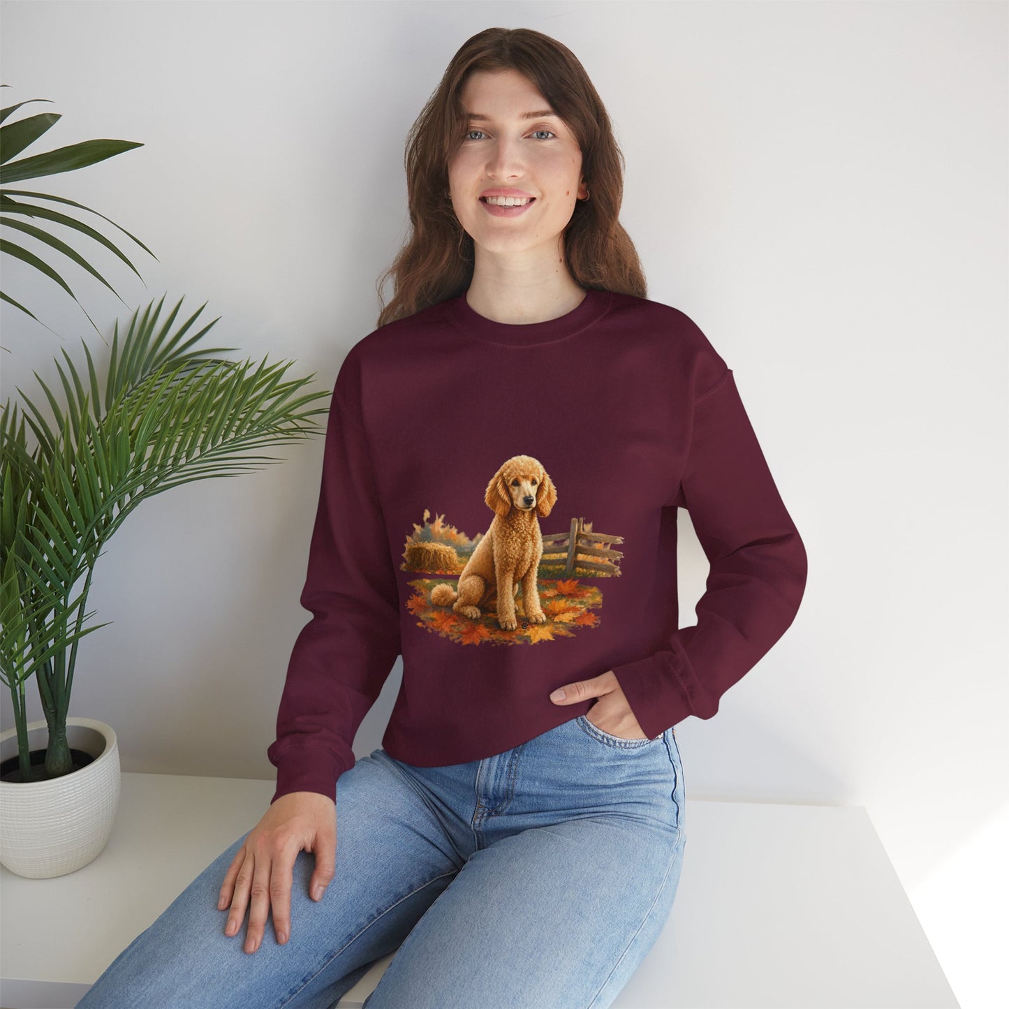 Standard Poodle Sweater Weather Sweatshirt