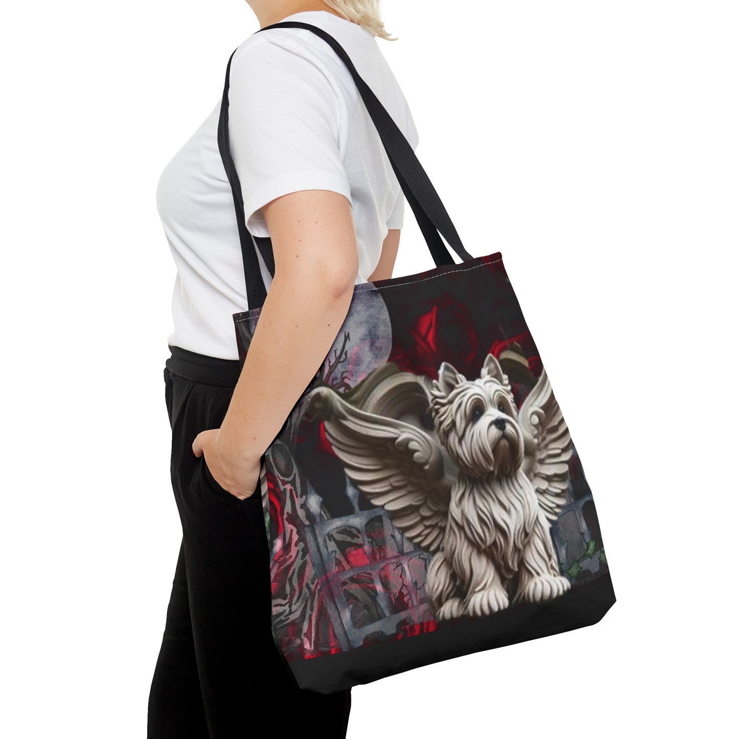 West Highland Terrier Gargoyle Tote Bag