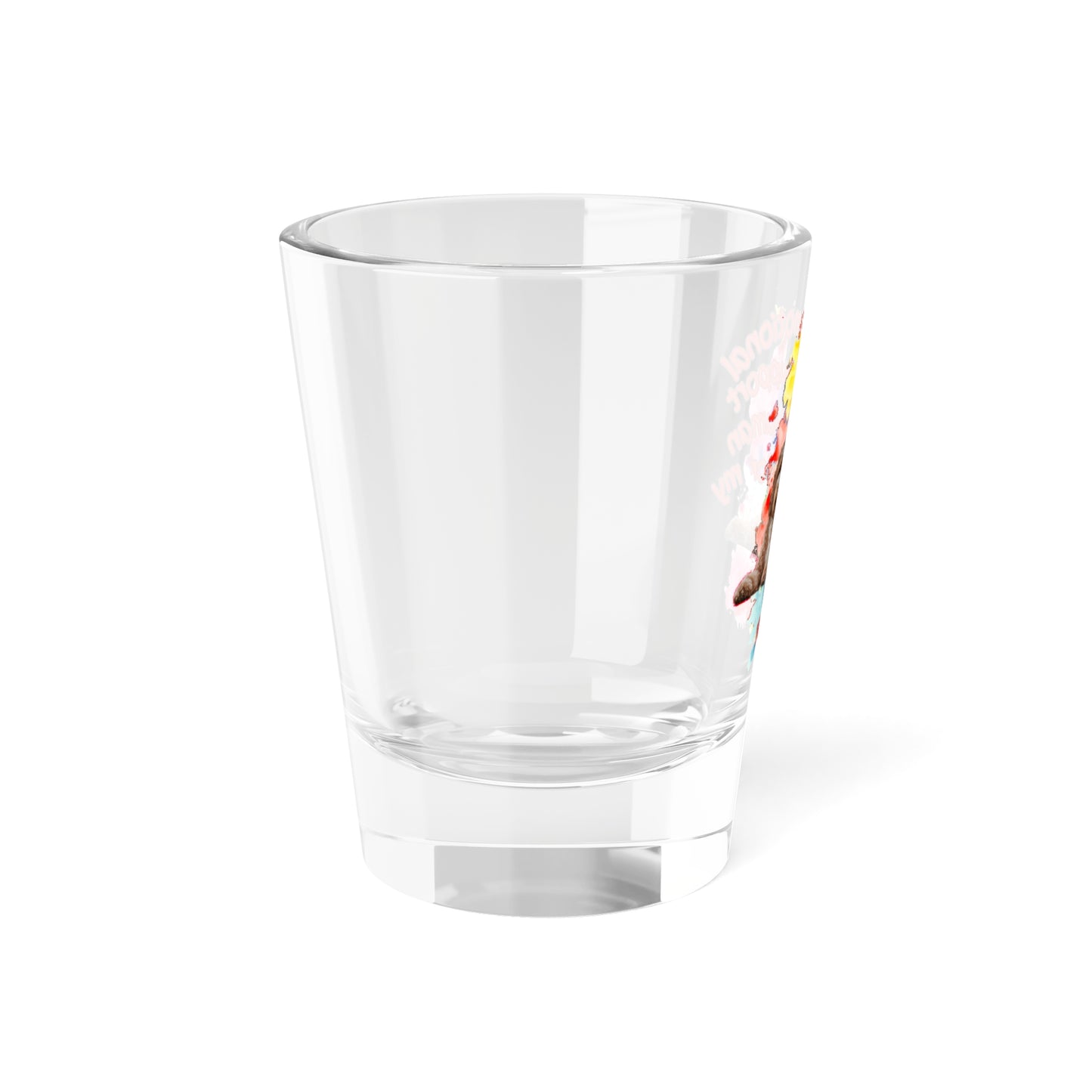 Emotional Support Human for my Doodle Dog Shot Glass