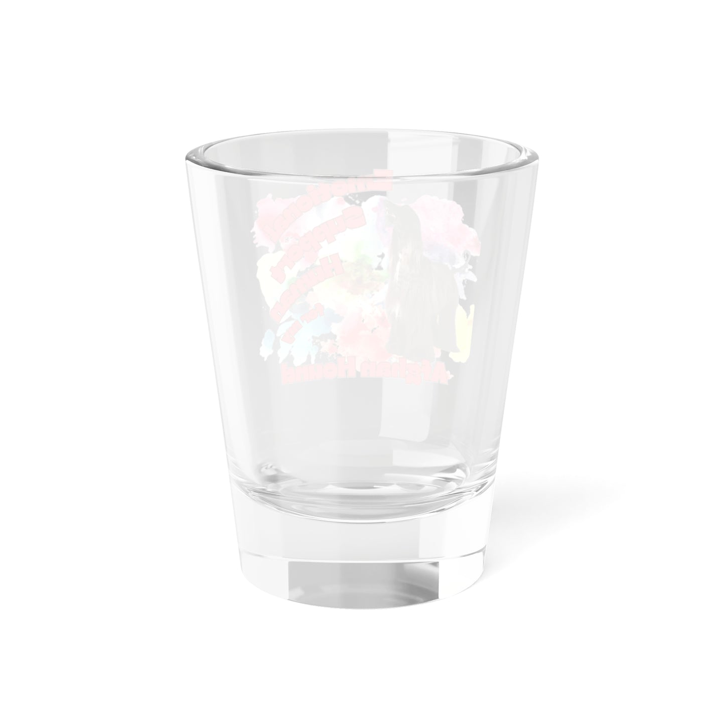 Emotional Support Human for my Afghan Hound shot glass