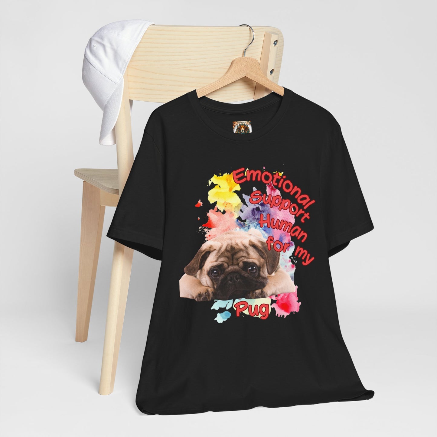 Emotional Support Human Pug Tee