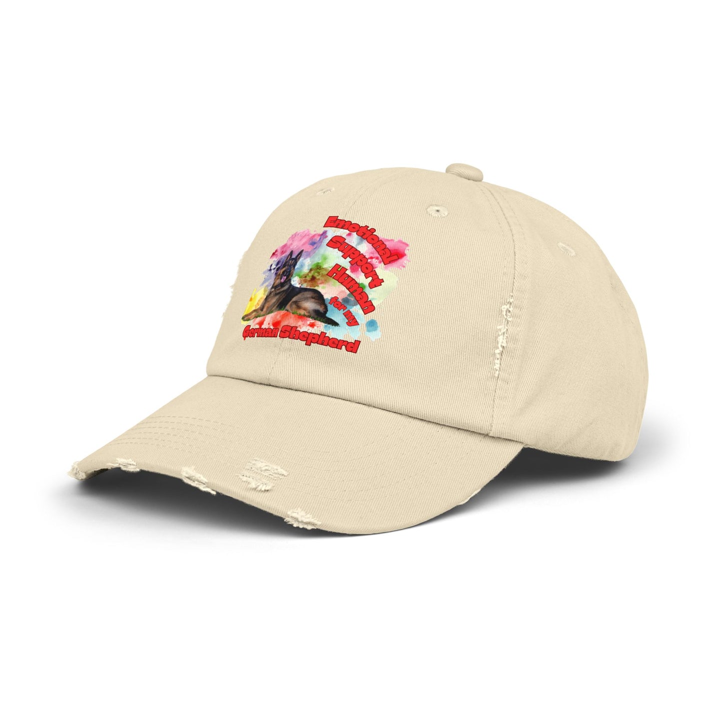 Emotional Support Human for my German Sheperd hat