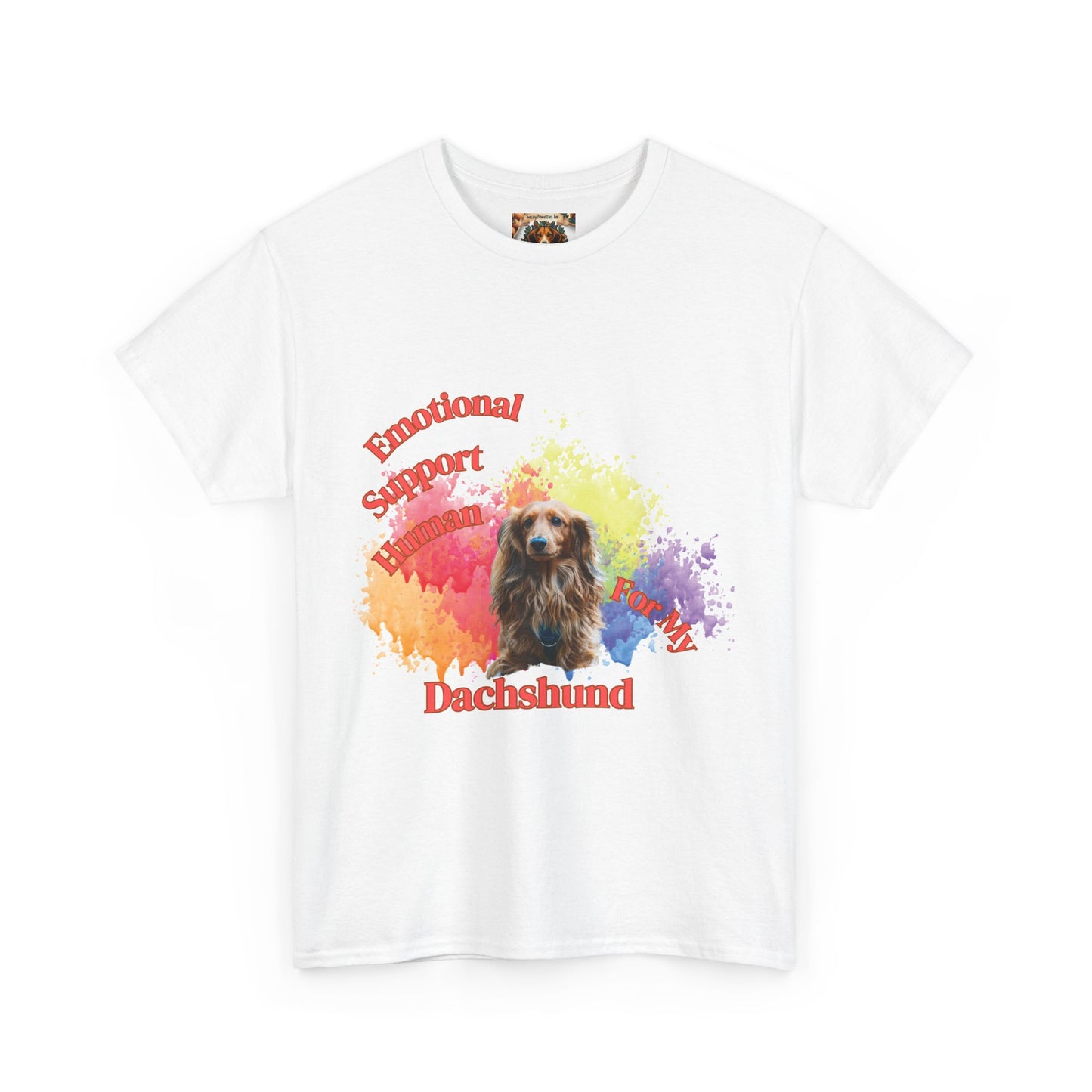 Emotional Support Human for my Dachshund T-shirt