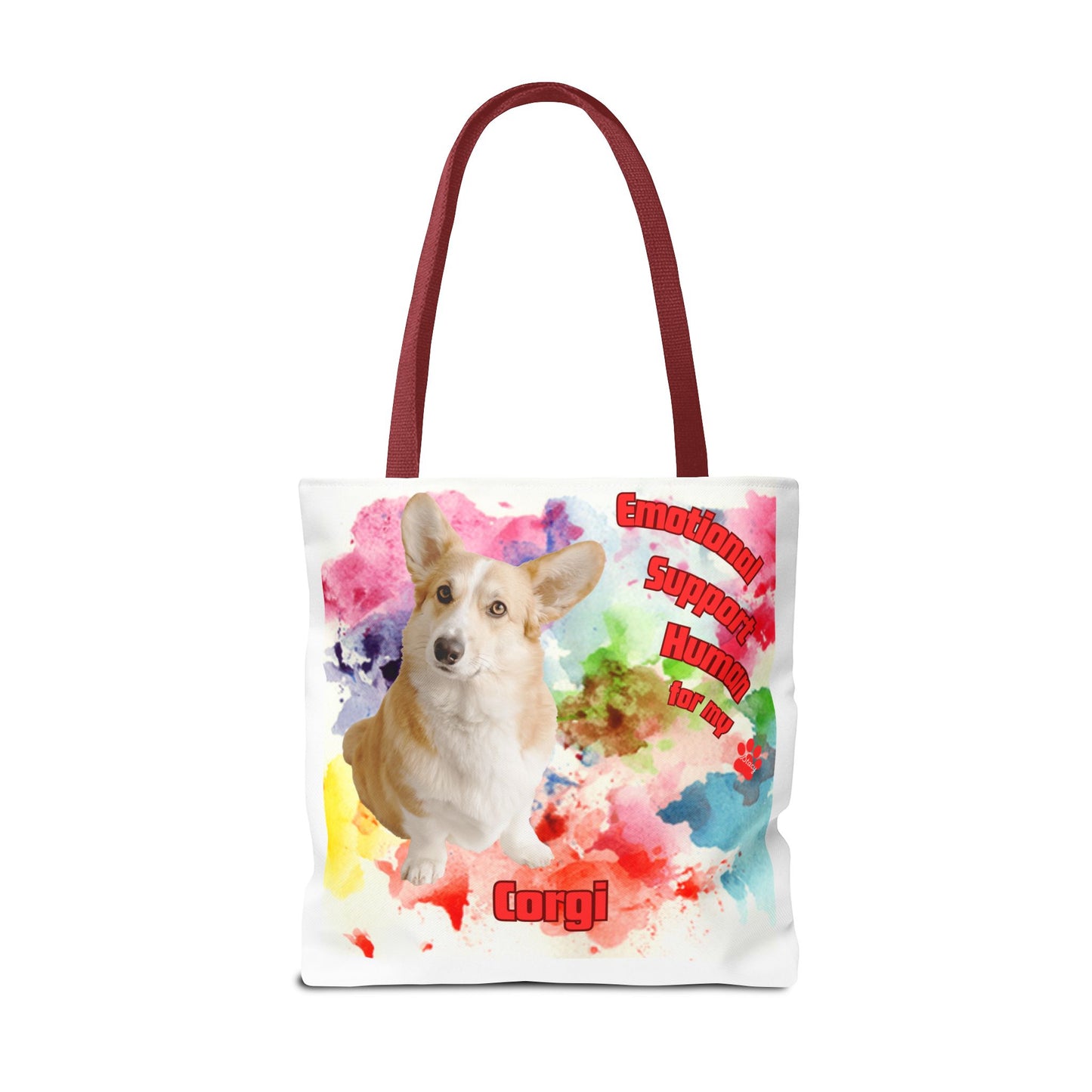 Emotional Support Human for my Corgi Tote bag