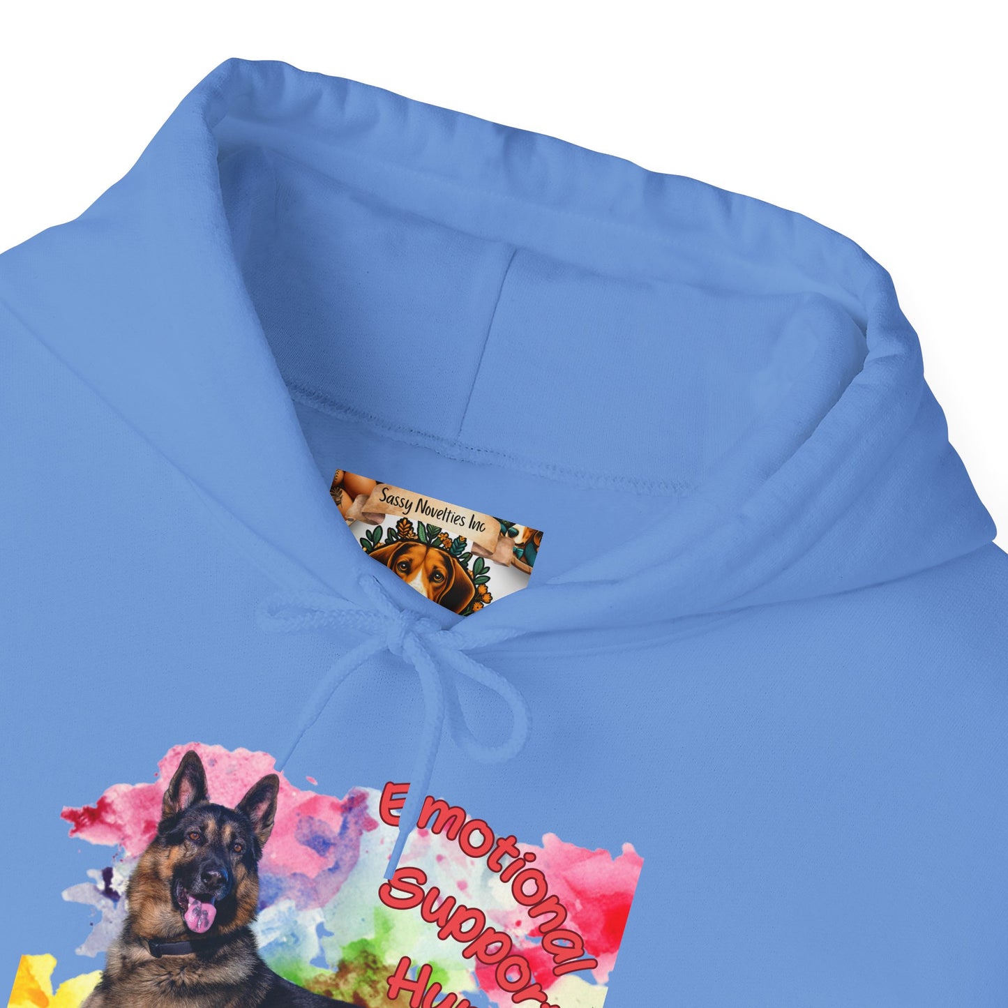 Emotional Support Human for my German Shepherd Hoodie