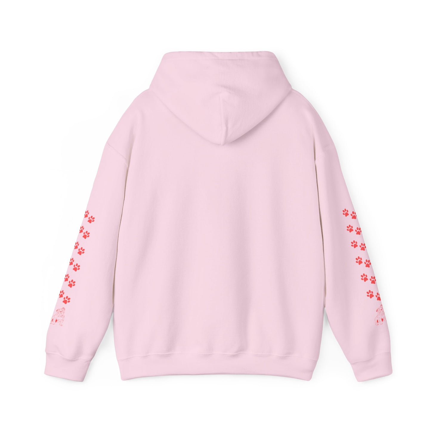 American Bulldog Emotional Support Human Unisex Heavy Blend™ Hooded Sweatshirt