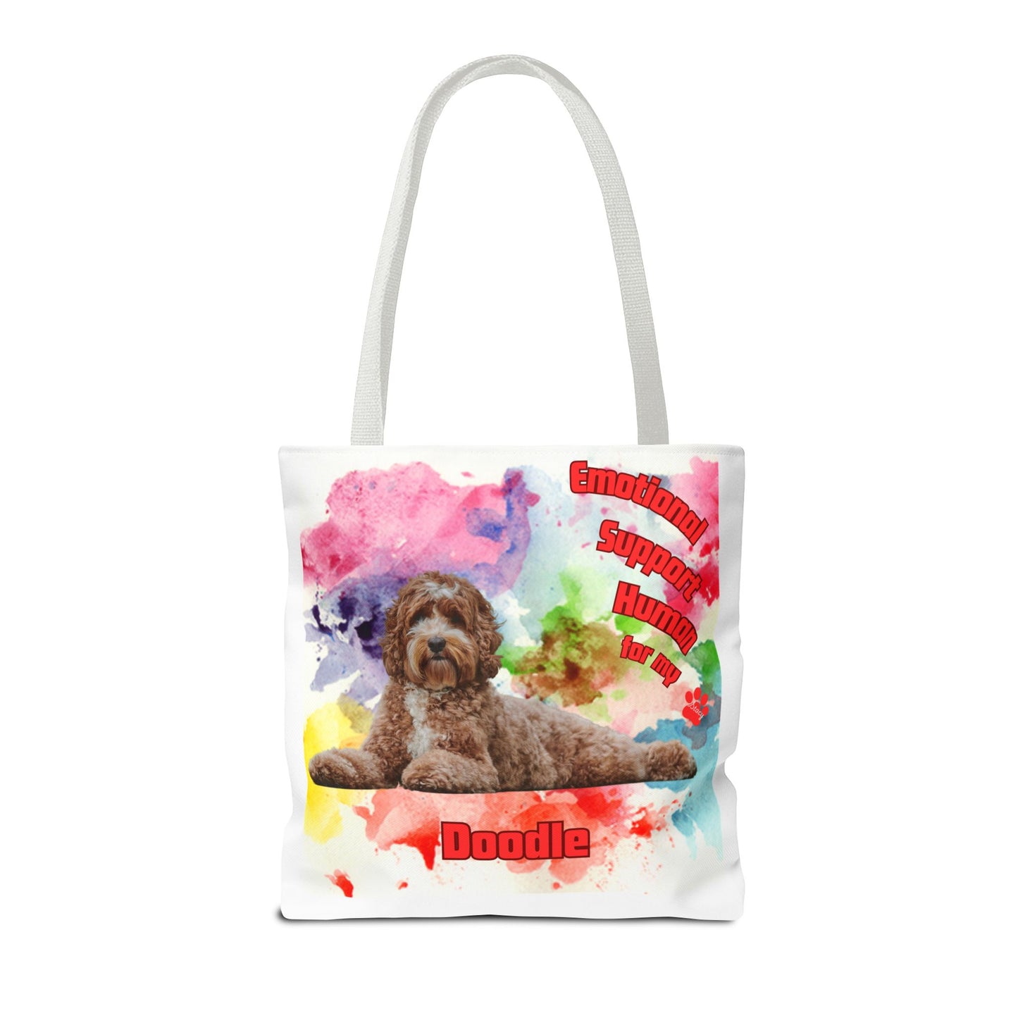 Emotional Support Human for my Doodle Dog Totebag