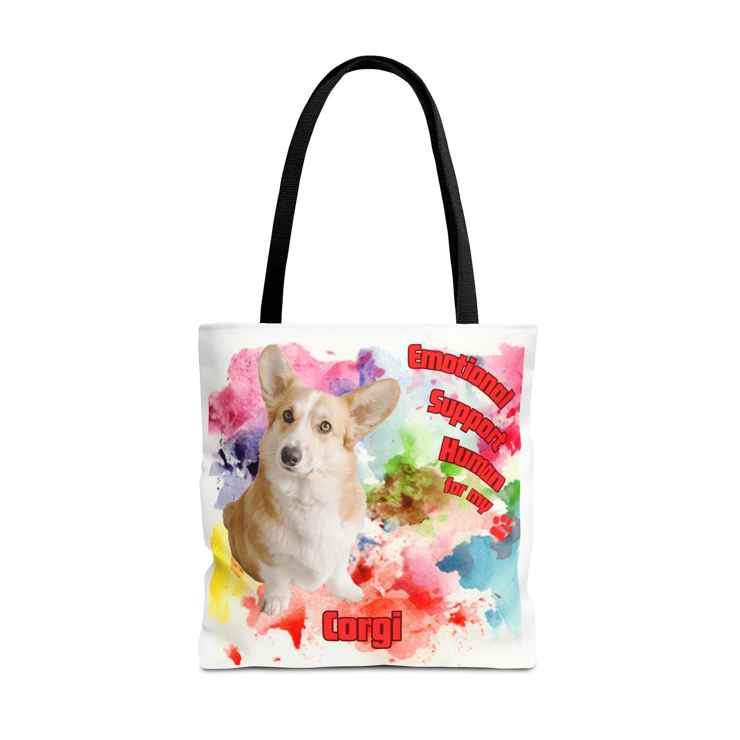 Emotional Support Human for my Corgi Tote bag