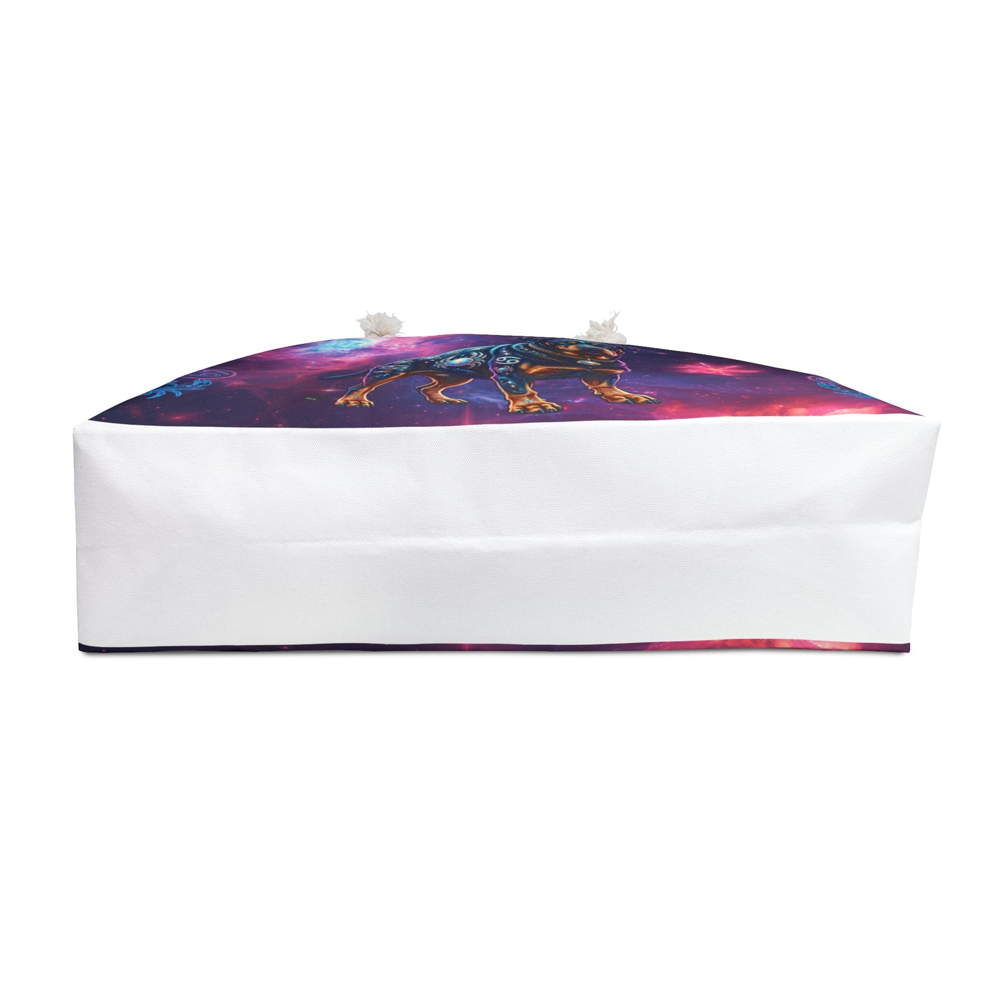 Celestial Cancer Zodiac Rottweiler Weekender Bag – Oversized Travel Tote