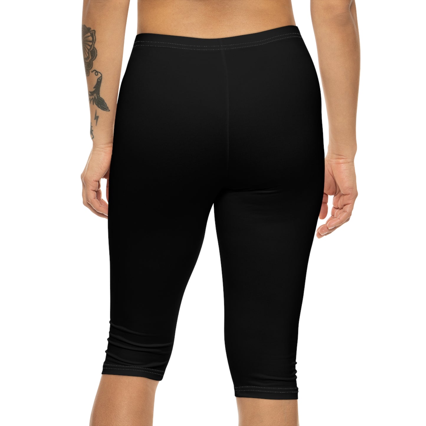 Paws and Hearts French Bulldog Capri Leggings