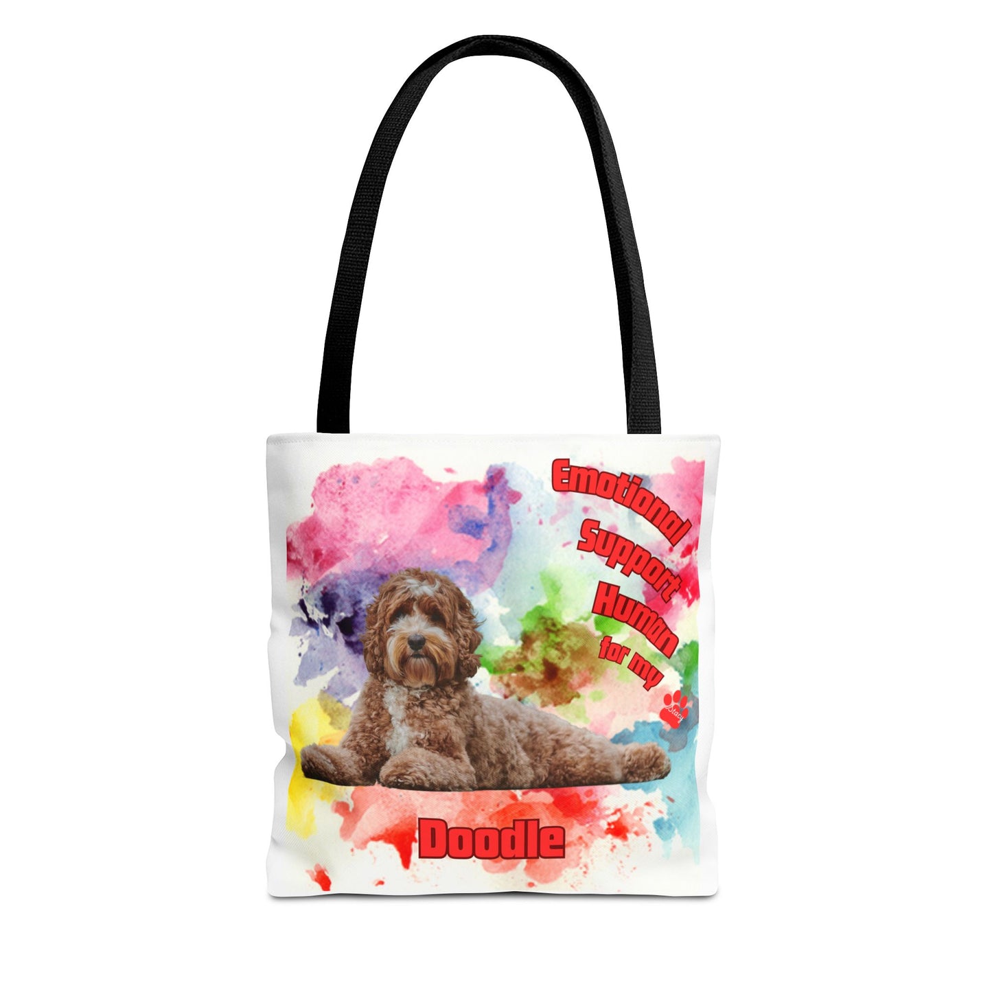 Emotional Support Human for my Doodle Dog Totebag