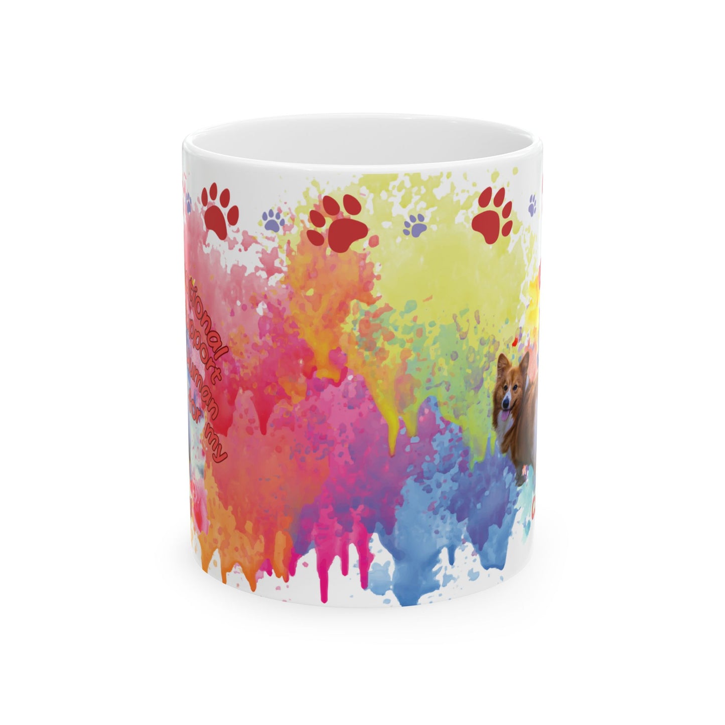 Emotional Support Human for my Corgi Coffee mug