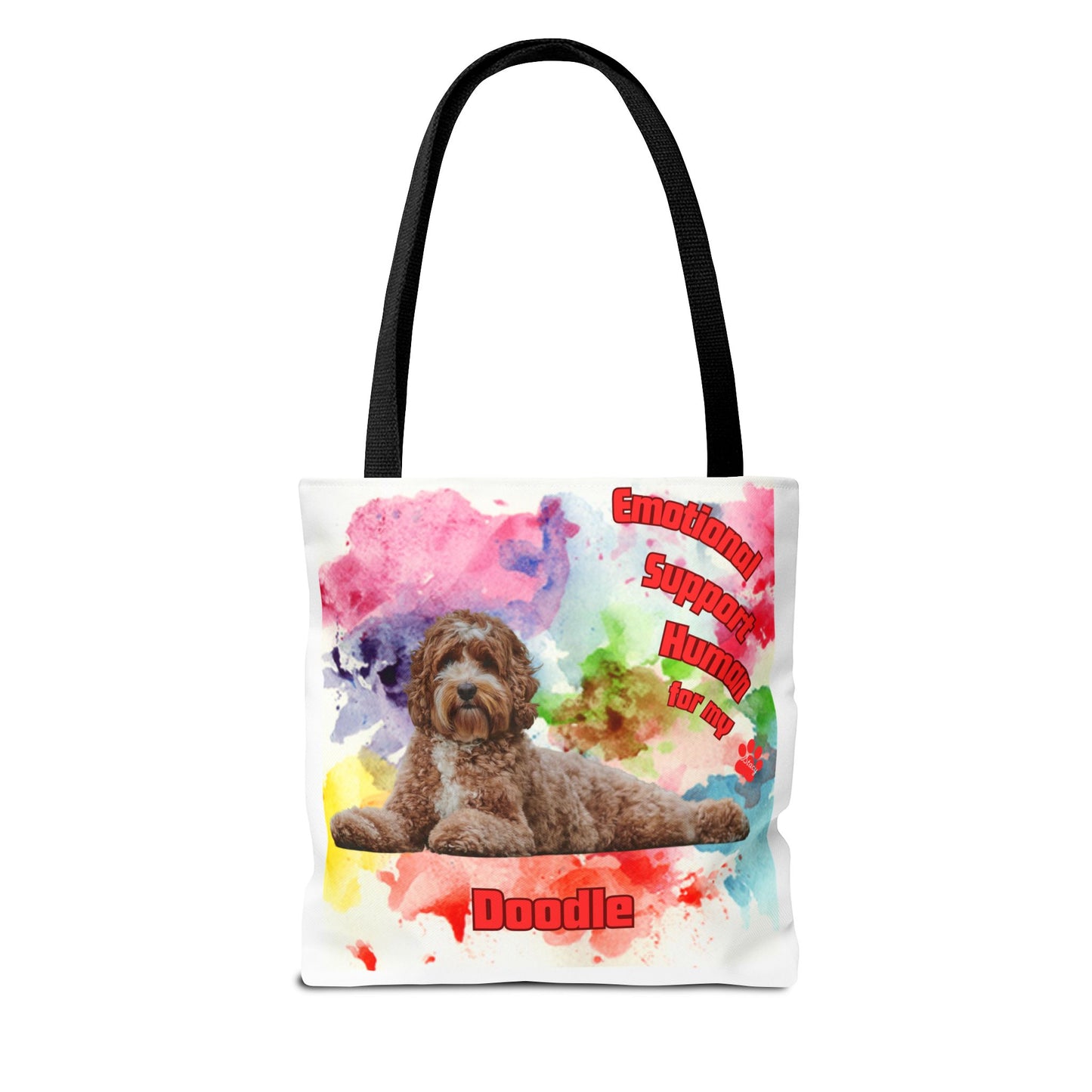 Emotional Support Human for my Doodle Dog Totebag