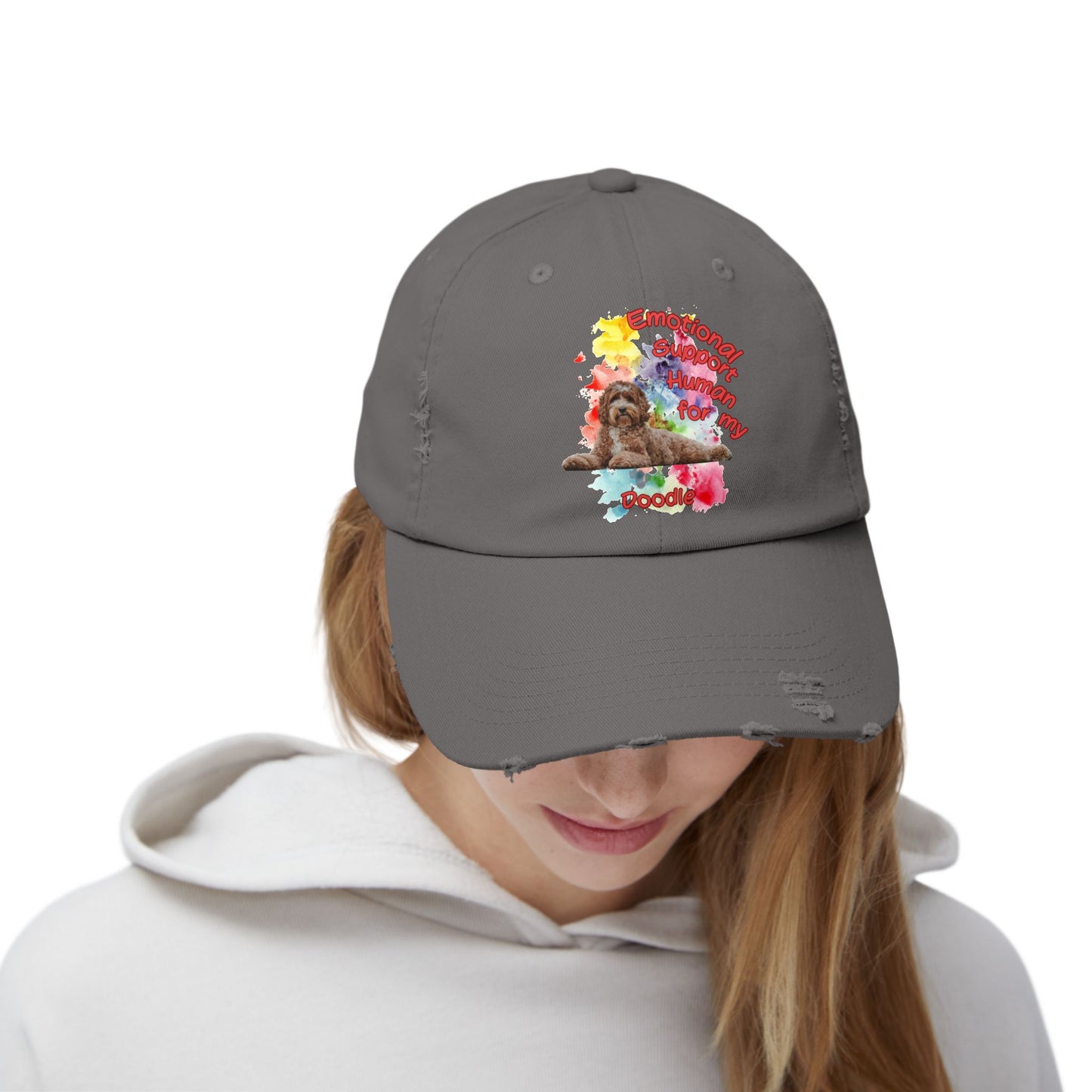 Emotional Support Human for my Doodle Cap