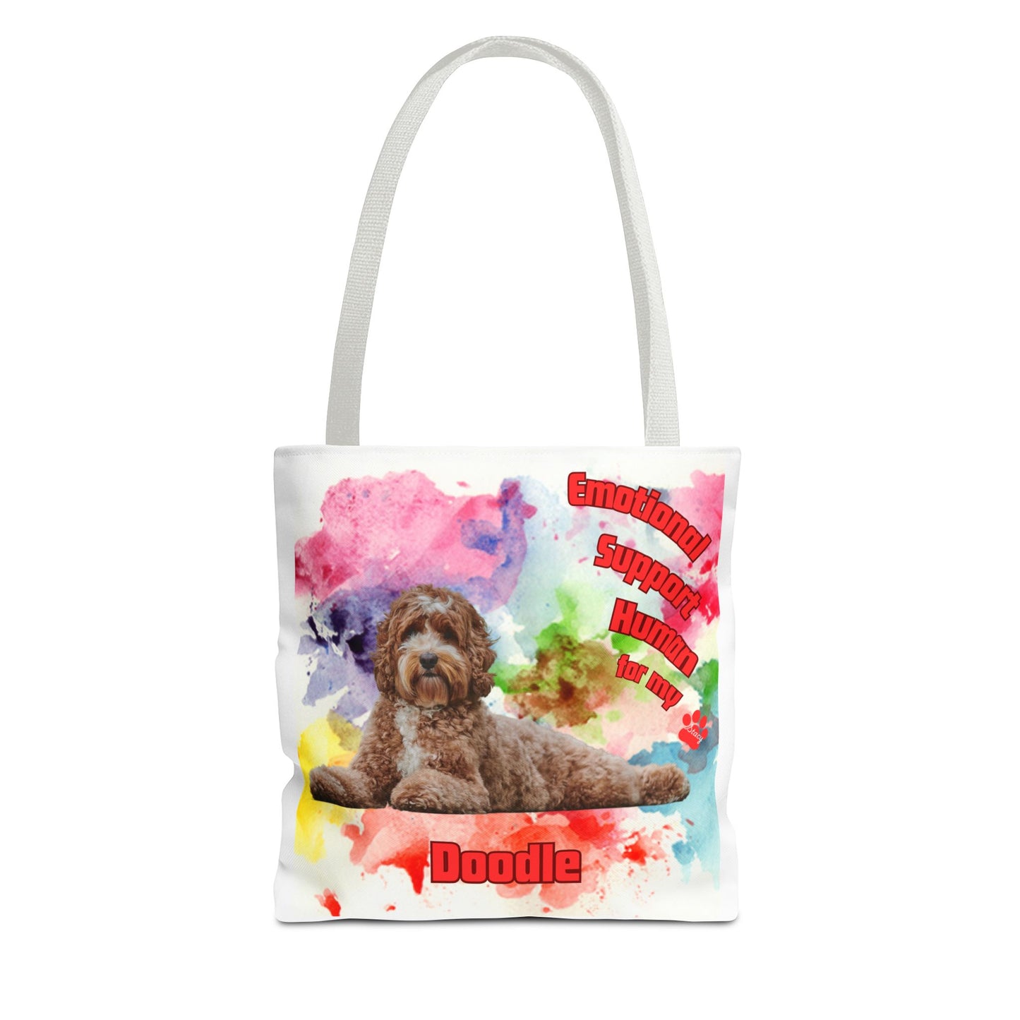Emotional Support Human for my Doodle Dog Totebag