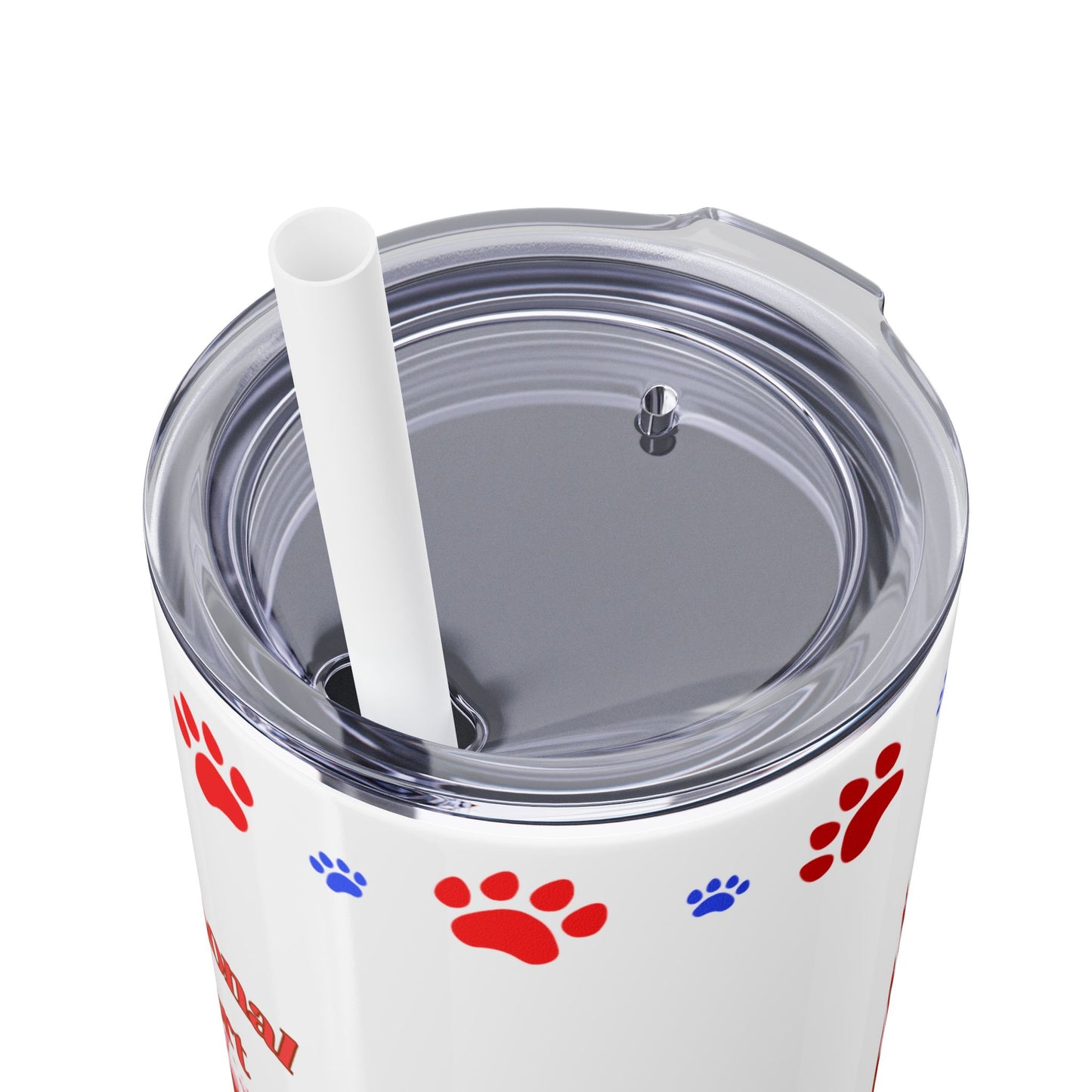 Emotional Support Human for my Dachshund skinny tumbler