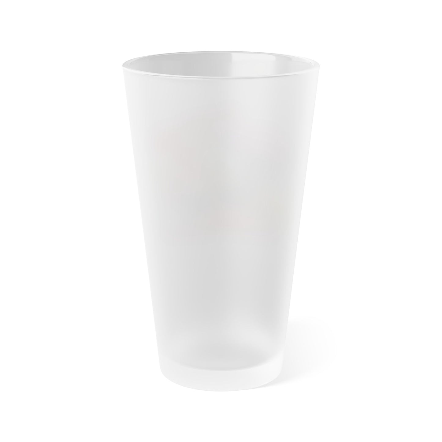 Emotional Support Human for my German Shepherd Frosted Pint Glass