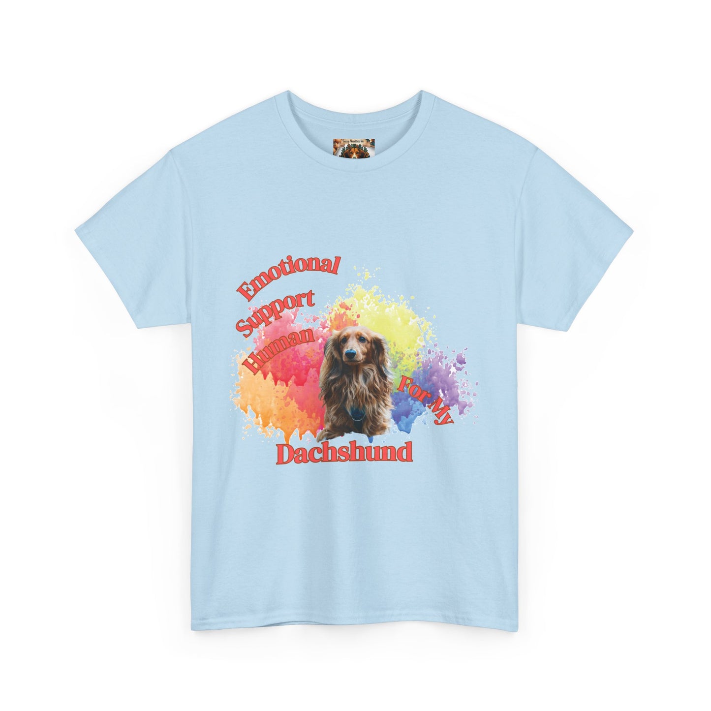 Emotional Support Human for my Dachshund T-shirt