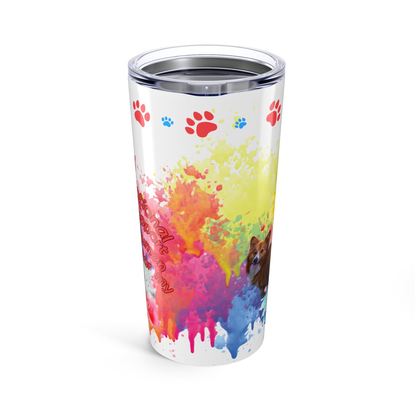 Emotional Support Human for my Corgi Coffee Tumbler