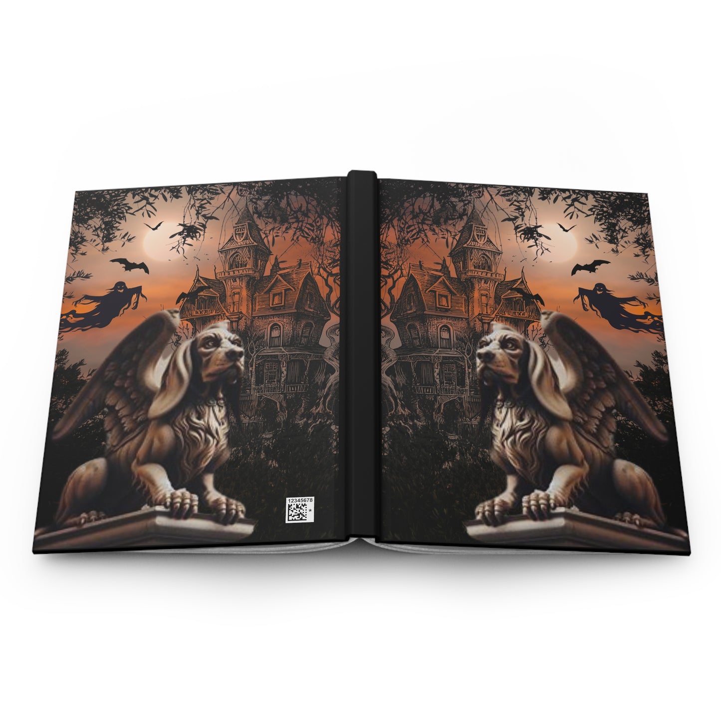 Dacshund Gargoyle Hardcover Journal