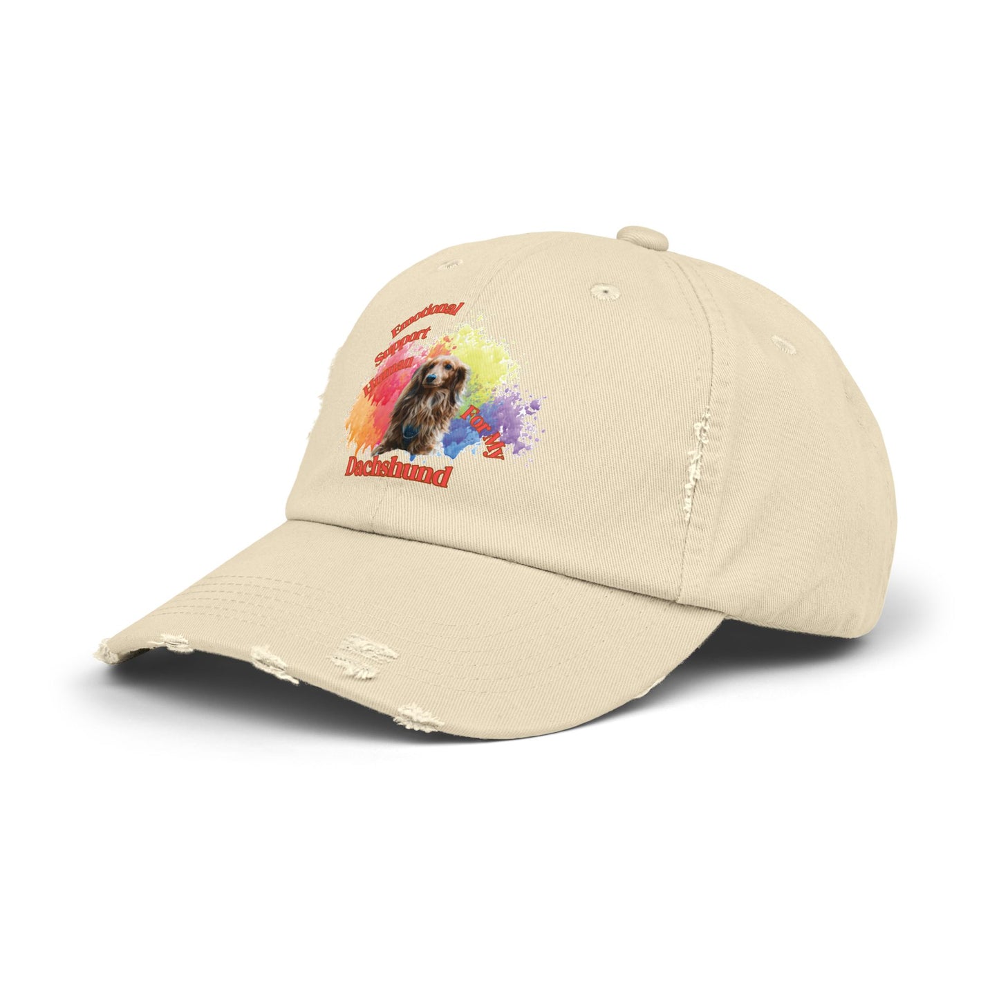 Emotional Support Human for my Dachshund long hair hat