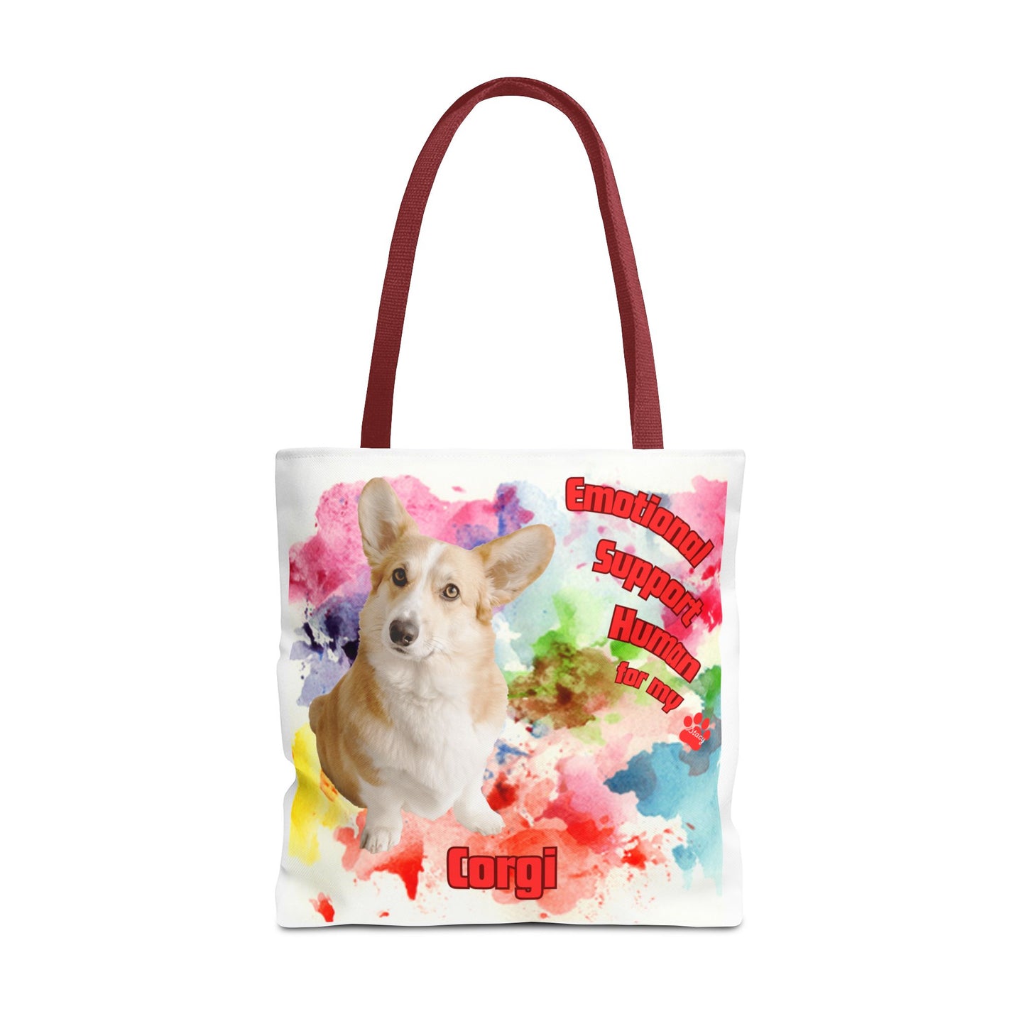 Emotional Support Human for my Corgi Tote bag