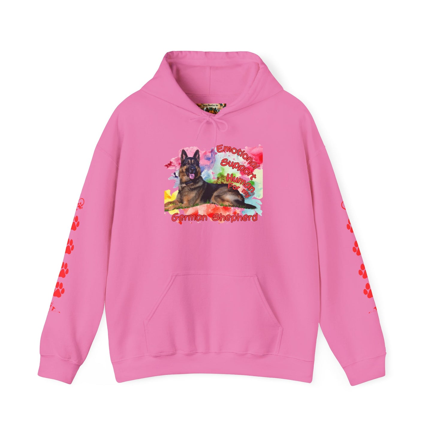 Emotional Support Human for my German Shepherd Hoodie