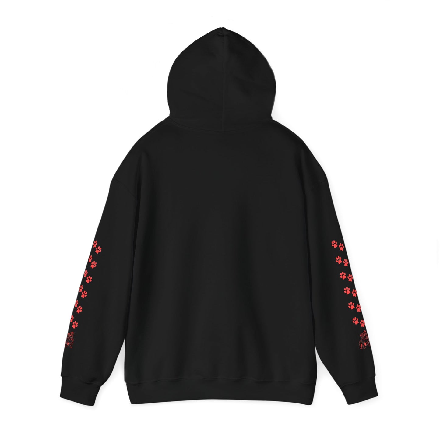 American Bulldog Emotional Support Human Unisex Heavy Blend™ Hooded Sweatshirt