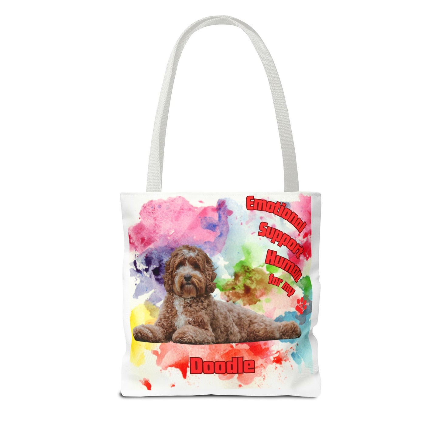 Emotional Support Human for my Doodle Dog Totebag