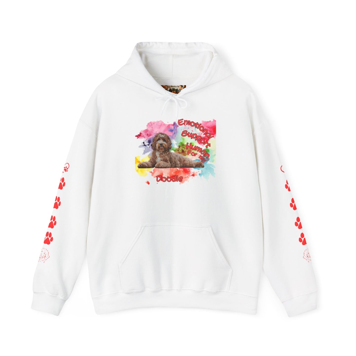Emotional Support Human for my Doodle Hoodie