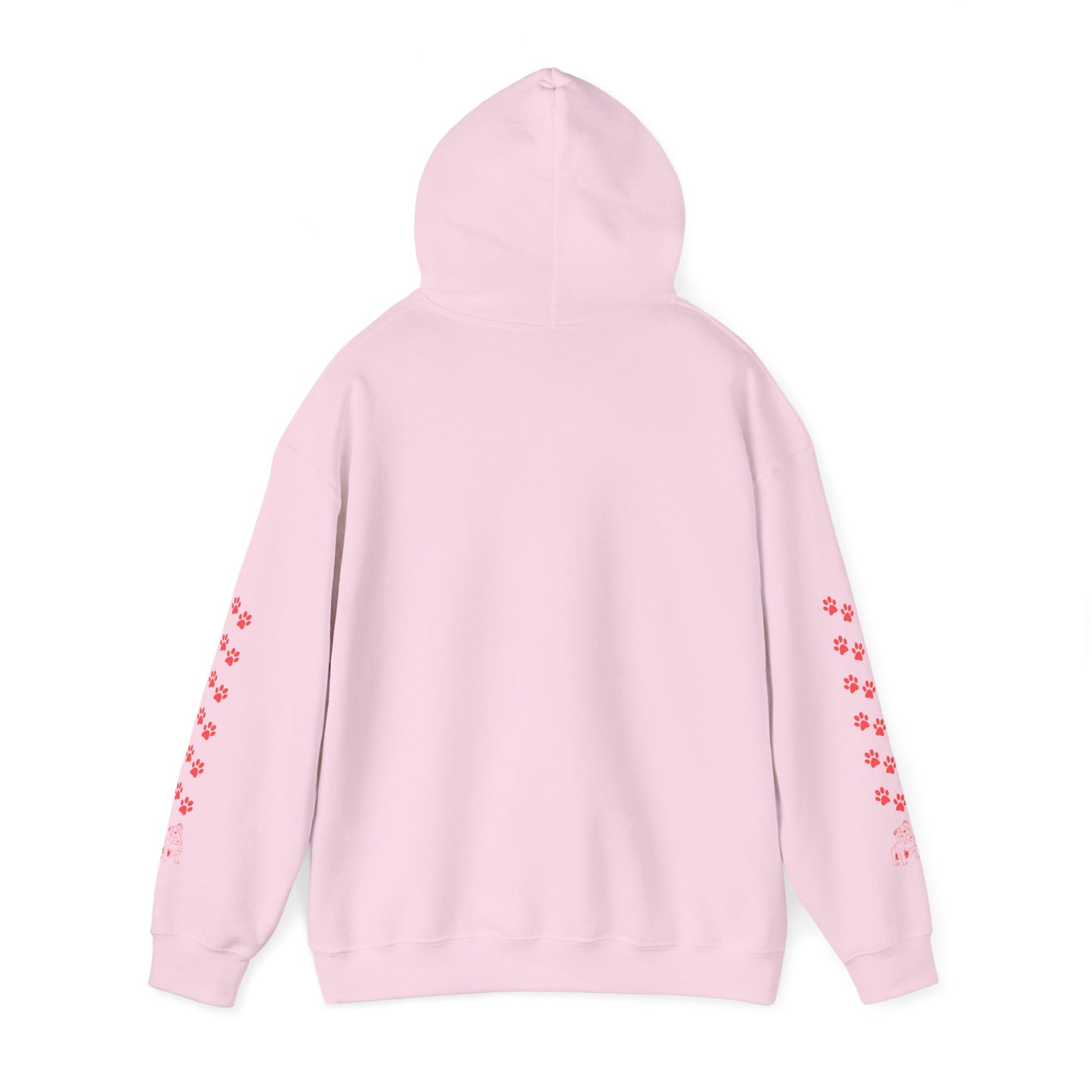 American Bulldog Emotional Support Human Unisex Heavy Blend™ Hooded Sweatshirt