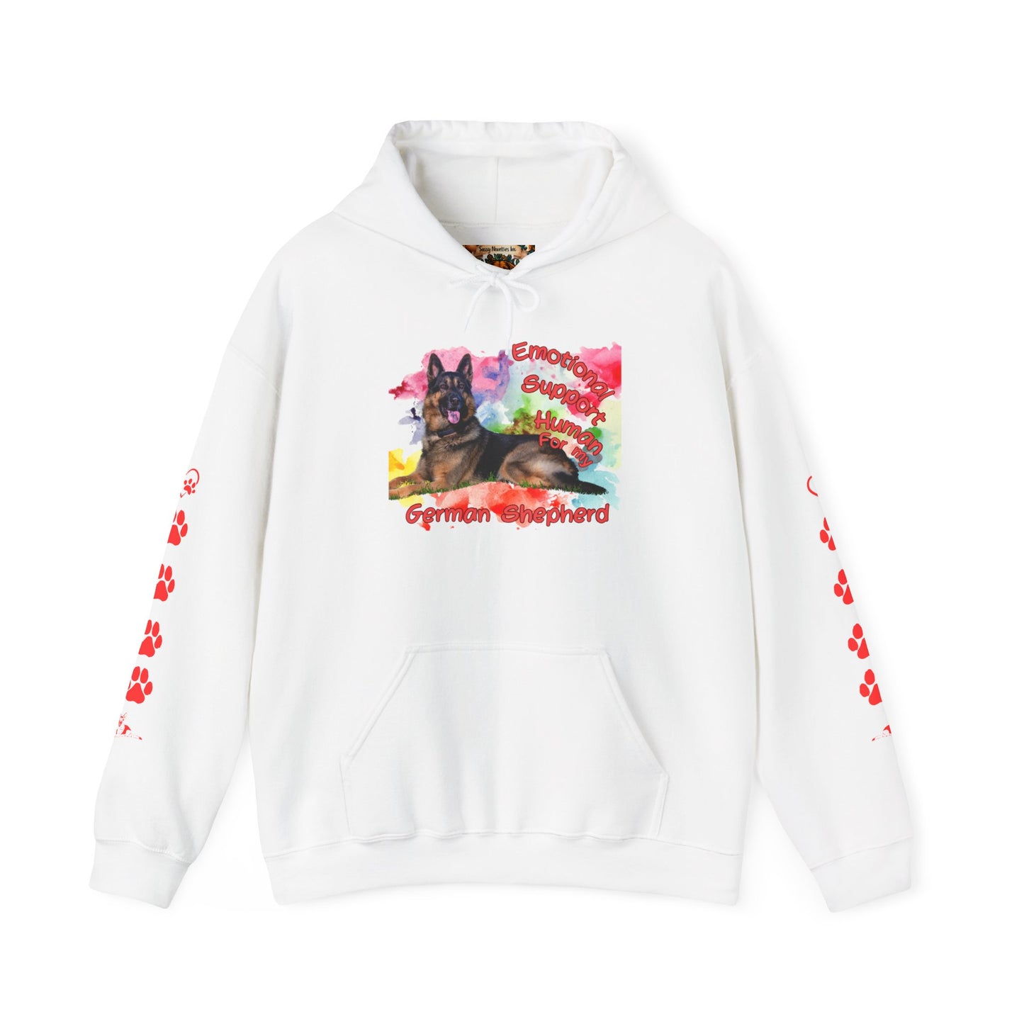 Emotional Support Human for my German Shepherd Hoodie