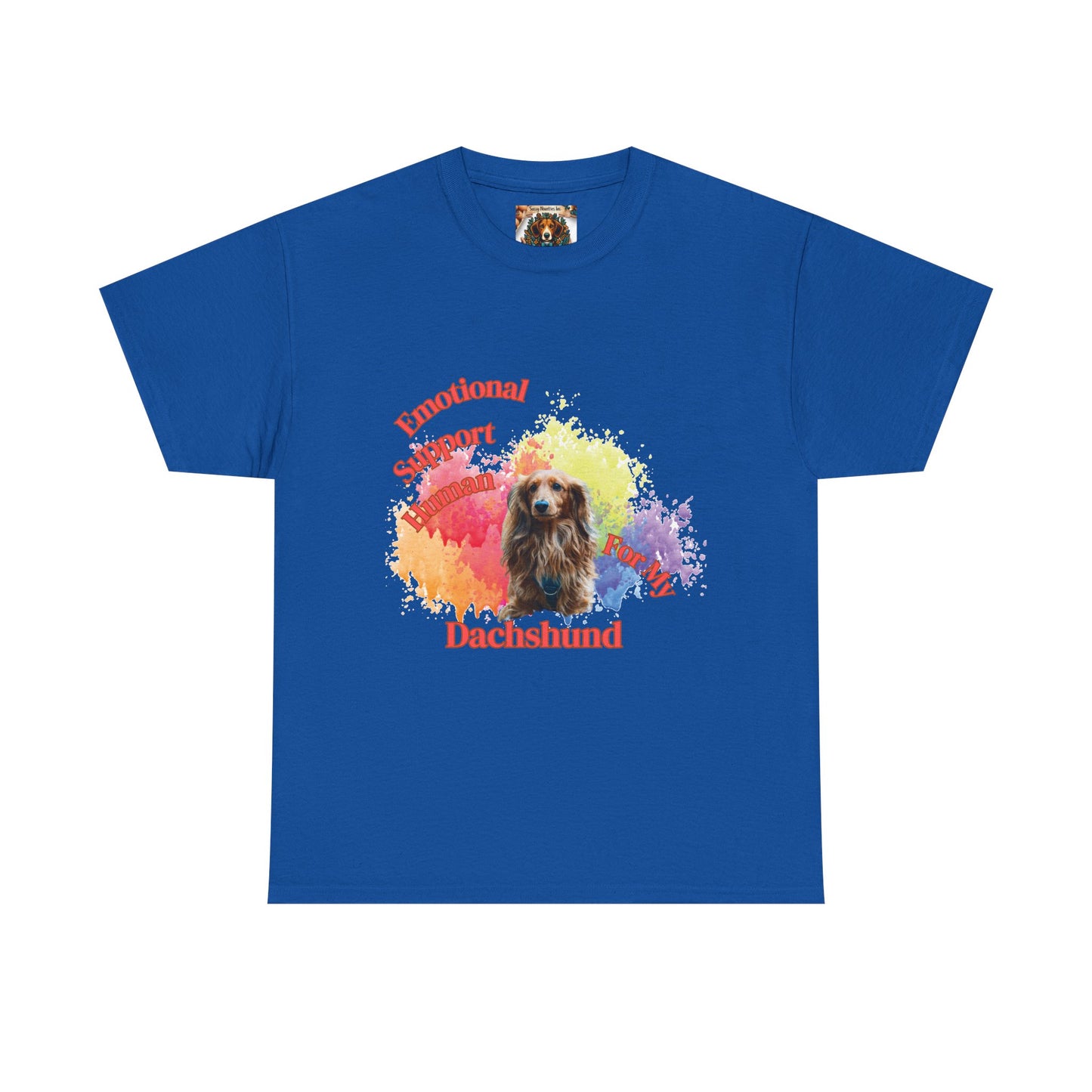 Emotional Support Human for my Dachshund T-shirt