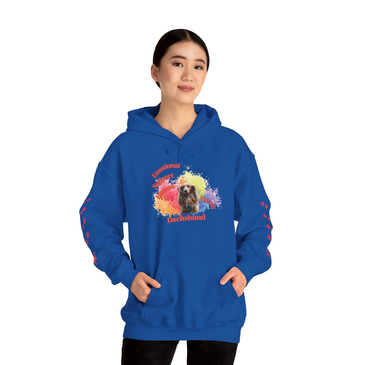 Emotional Support Human for my Dachshund Hoodie