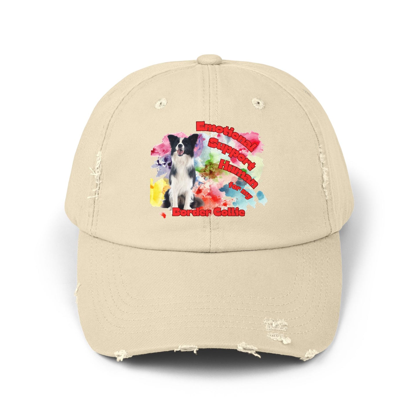 Emotional Support Human for my Border Collie Hat