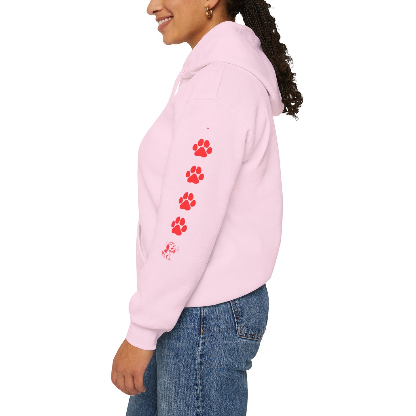 Cozy Emotional Support Human Hoodie for Beagle, Dog lovers comfort wear
