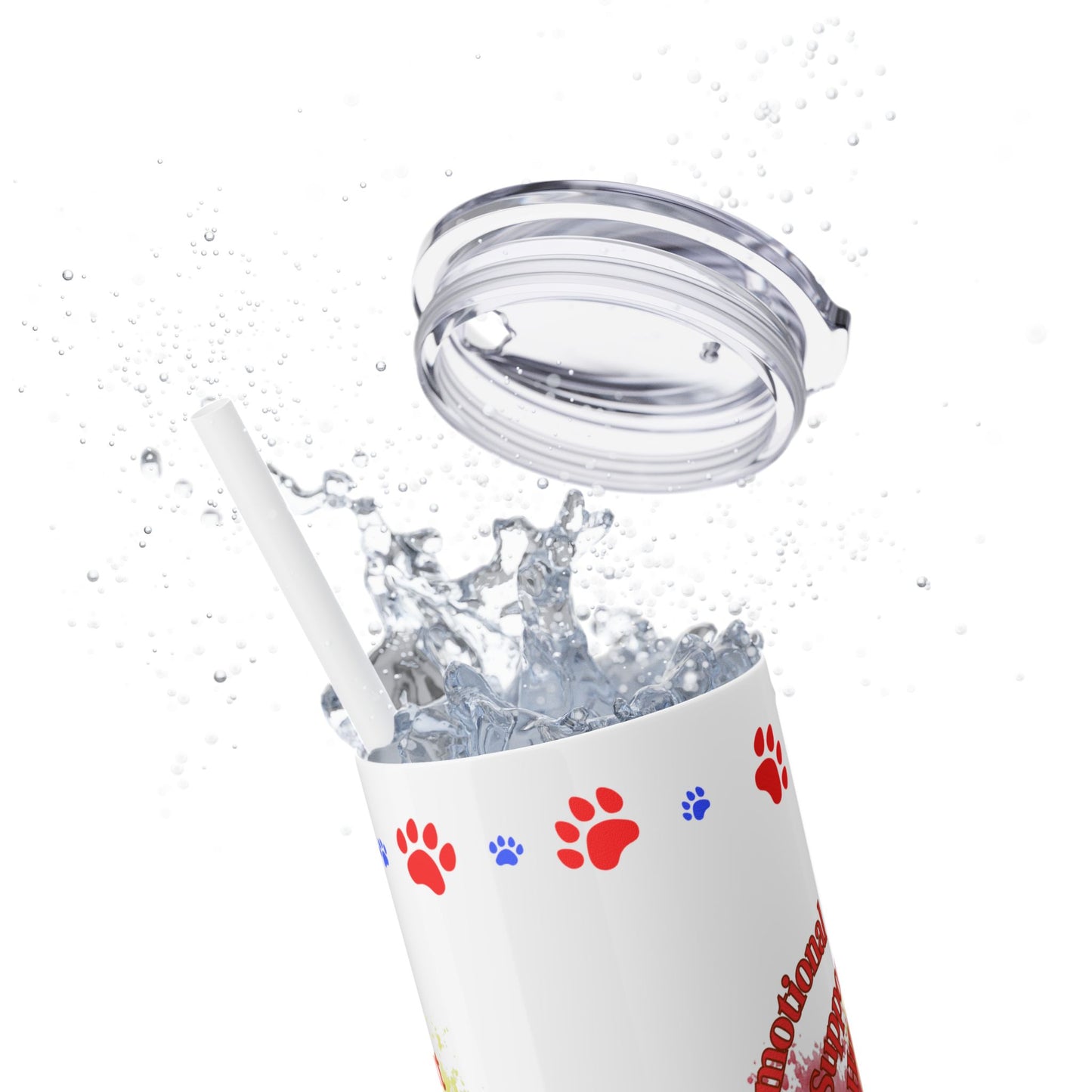 Emotional Support Human for my Dachshund, wire haired, Skinny Tumbler