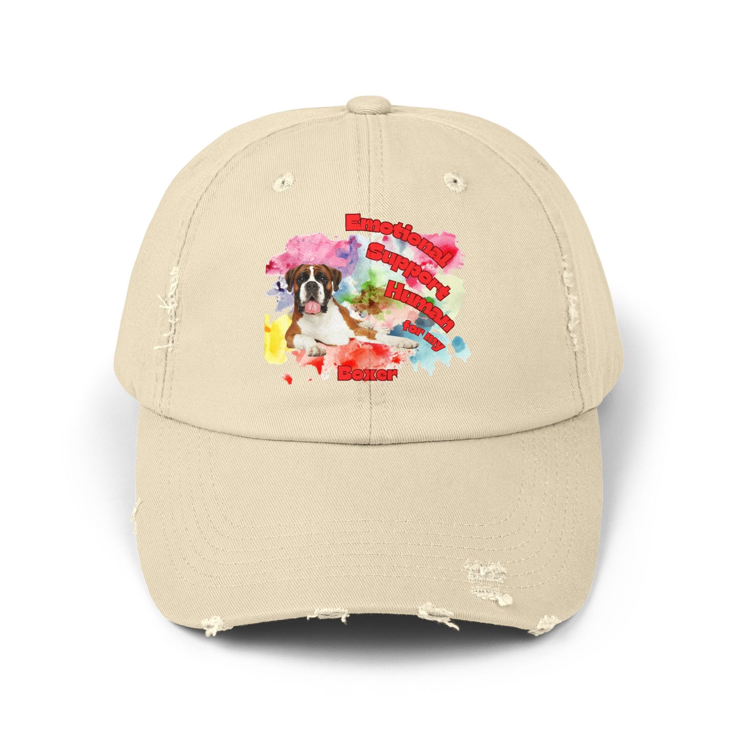 Emotional Support Human for my boxer hat