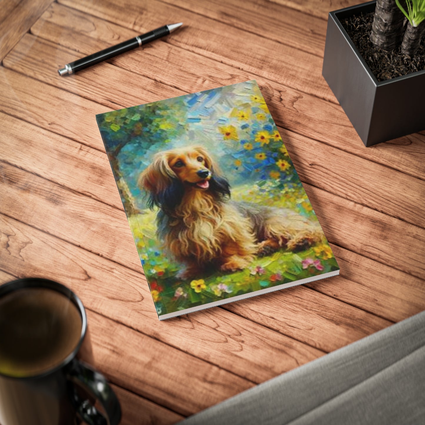 Impressionist Dacshund Notebook