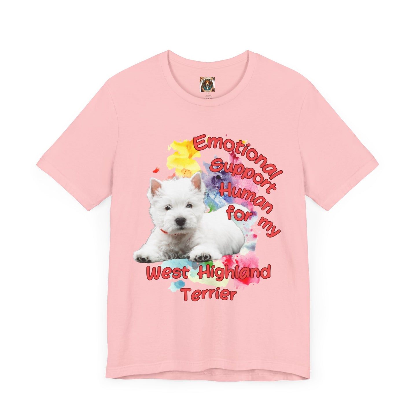 Emotional Support Human Westie Tee