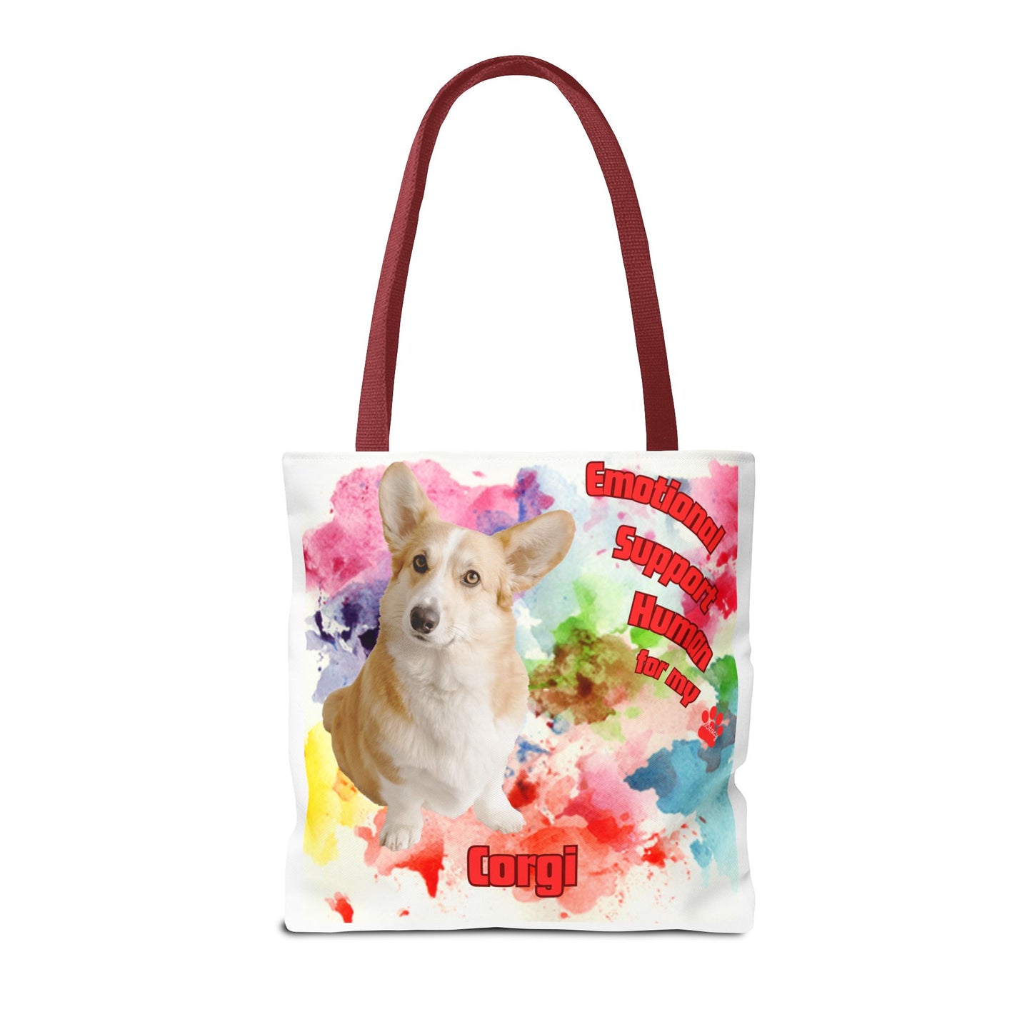 Emotional Support Human for my Corgi Tote bag