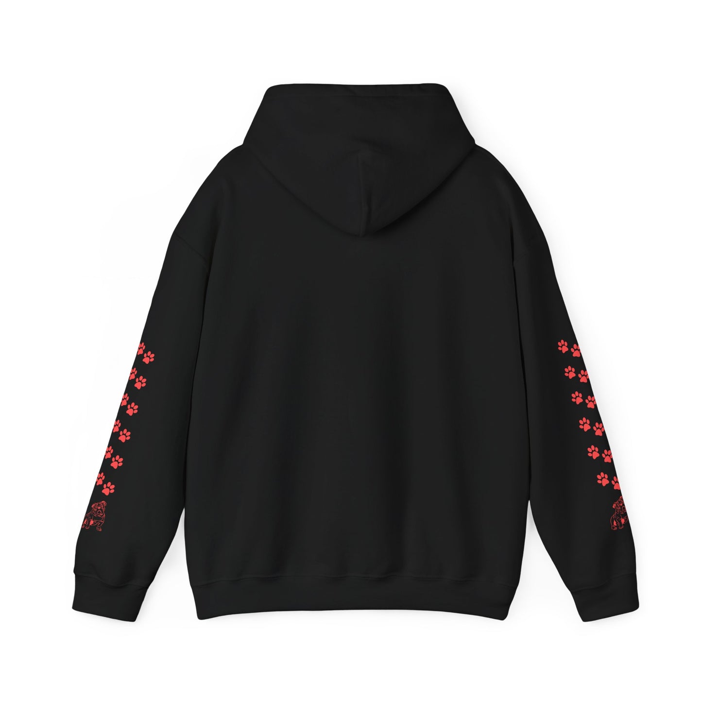 American Bulldog Emotional Support Human Unisex Heavy Blend™ Hooded Sweatshirt
