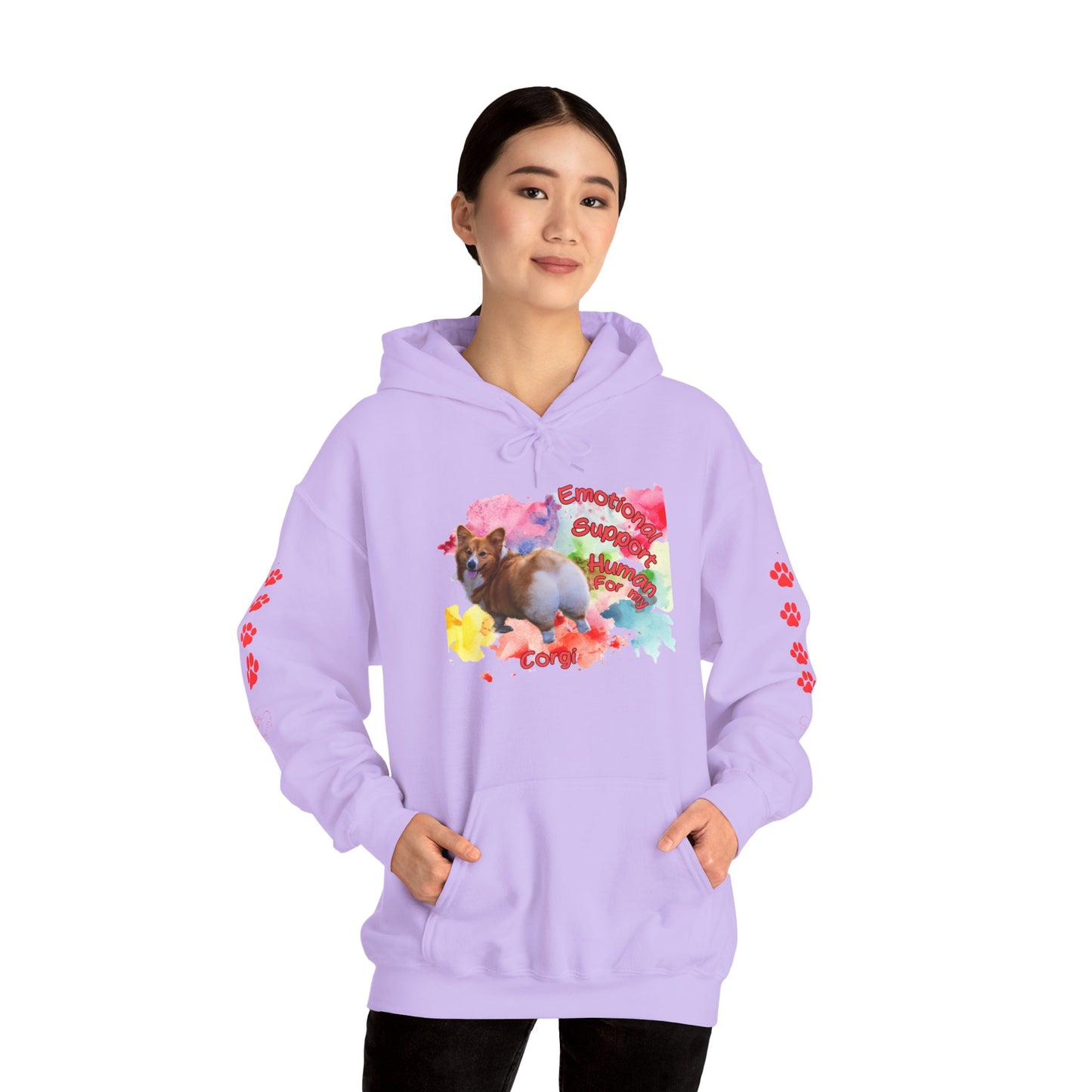 Emotional Support Human for my Corgi Hoodie