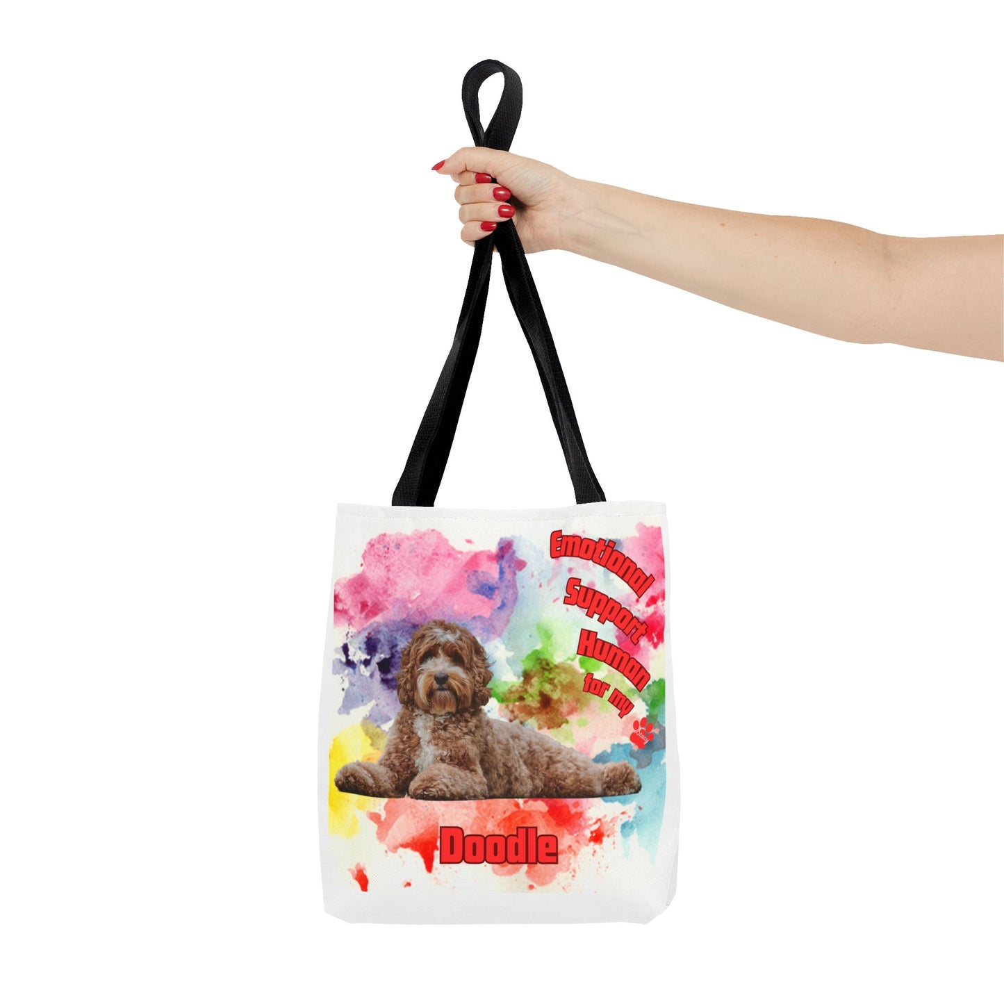 Emotional Support Human for my Doodle Dog Totebag
