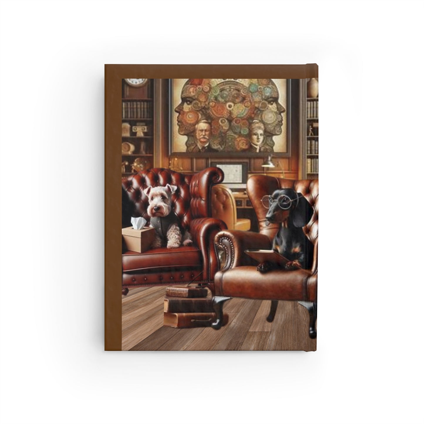 Whimsical Dog Lovers Journal - Ruled Notebook for Pet Enthusiasts