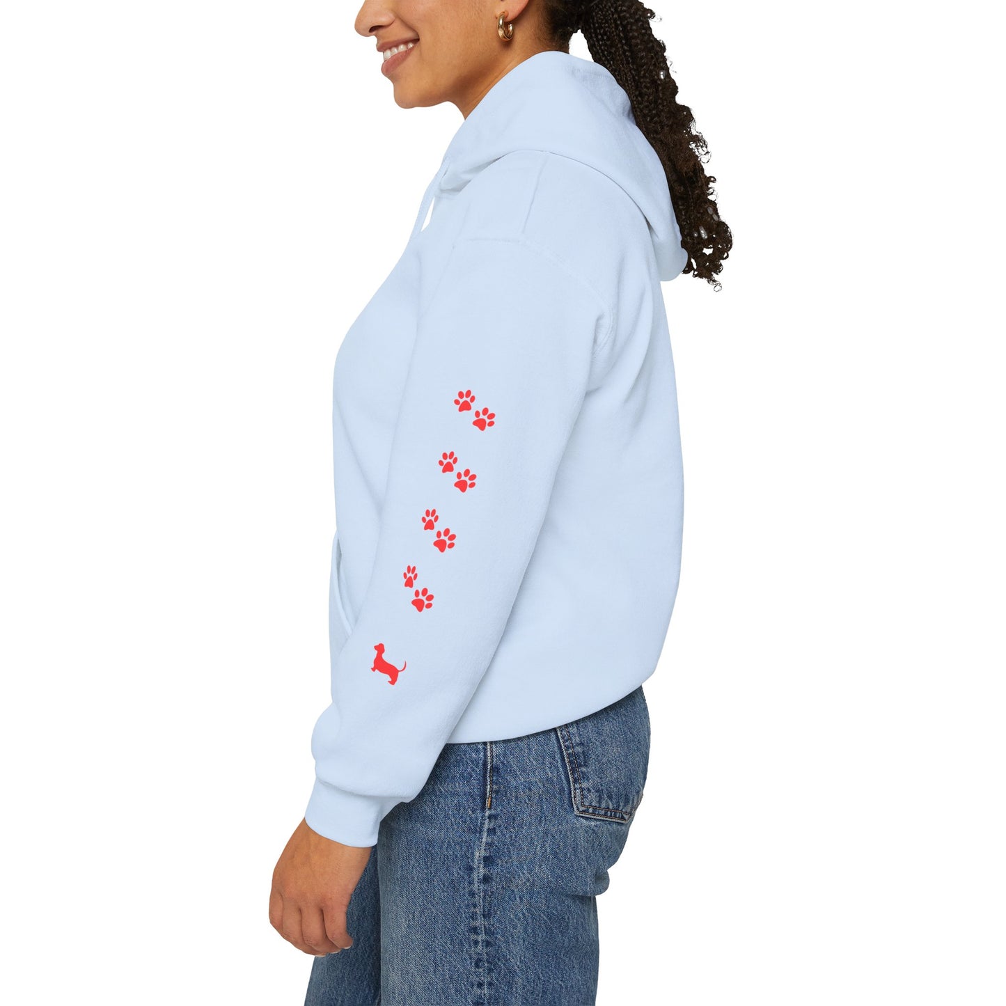 Emotional Support Human for my Dachshund Wire haired Hoodie