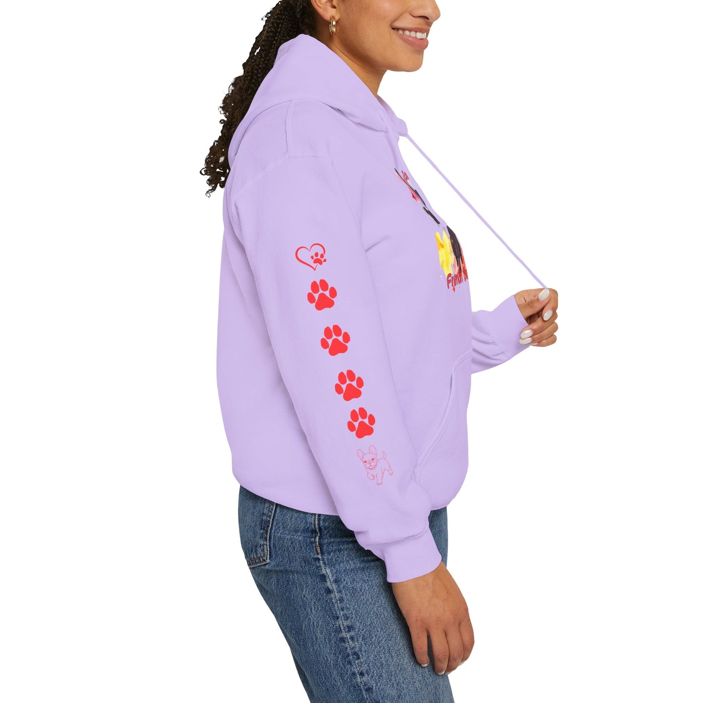 Emotional Support Human for my French Bulldog Hoodie