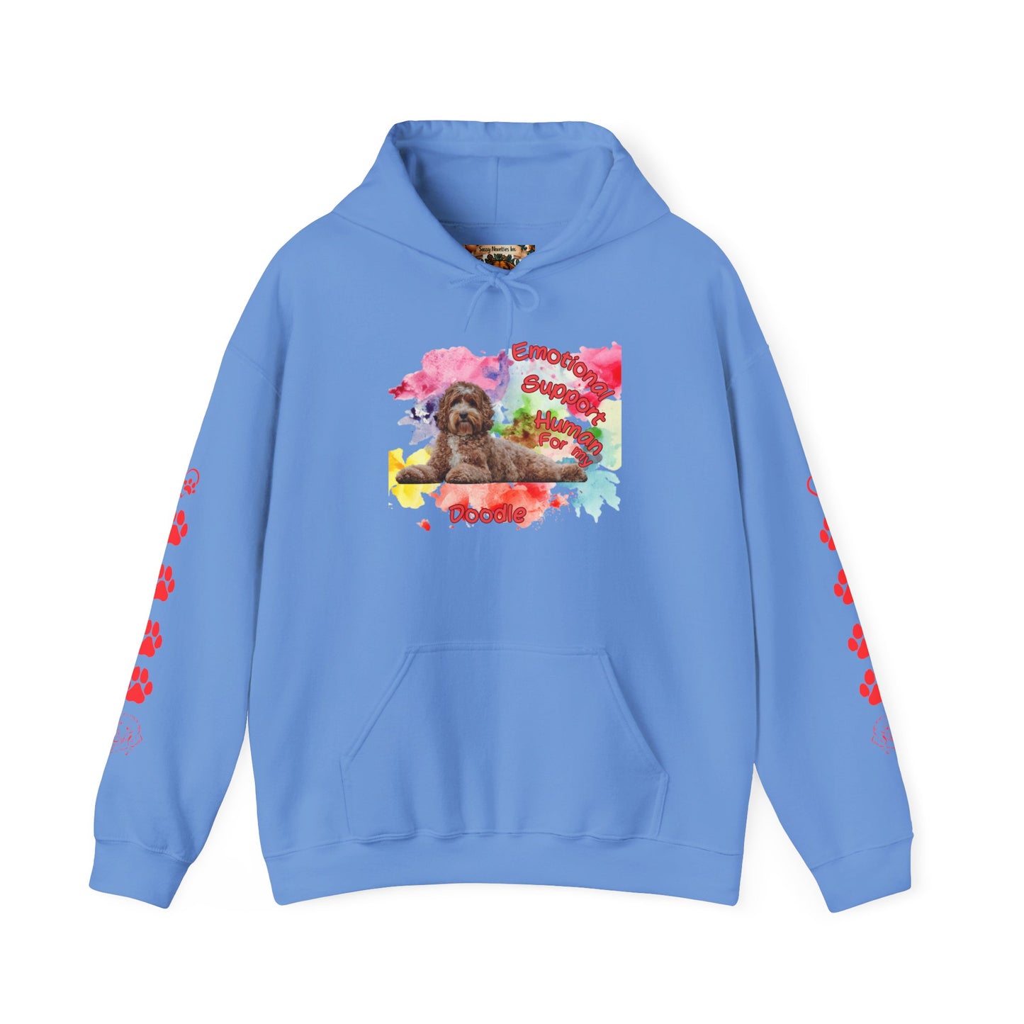 Emotional Support Human for my Doodle Hoodie