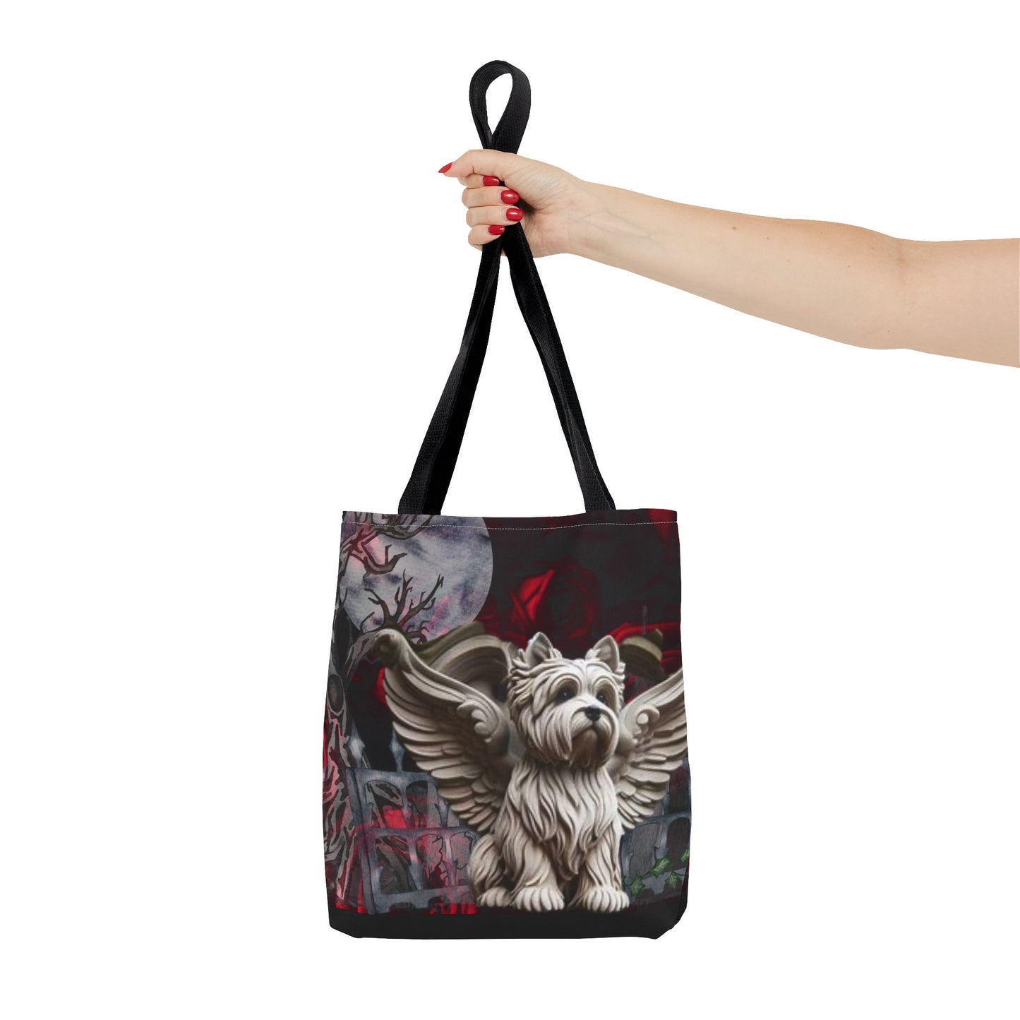 West Highland Terrier Gargoyle Tote Bag